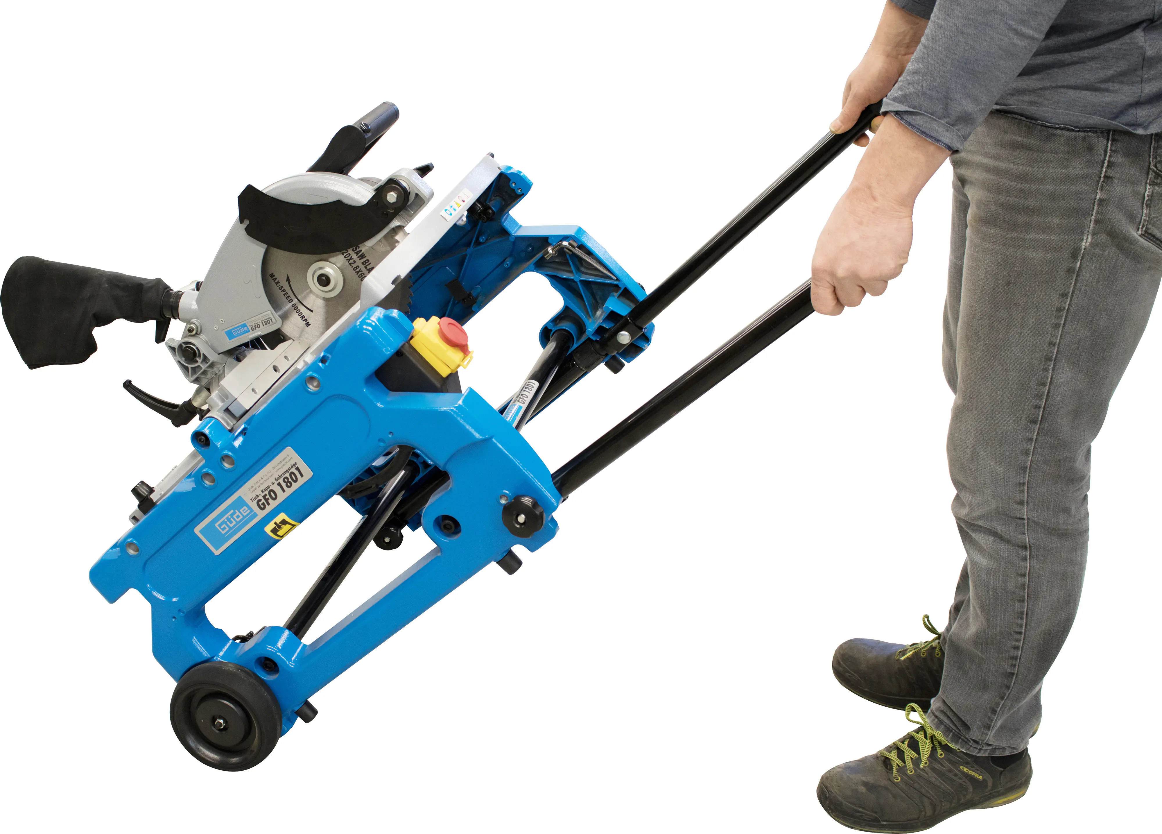 Güde Kapp- und Gehrungssäge GFO 1801 mit Flip-Over-Funktion 1800 W