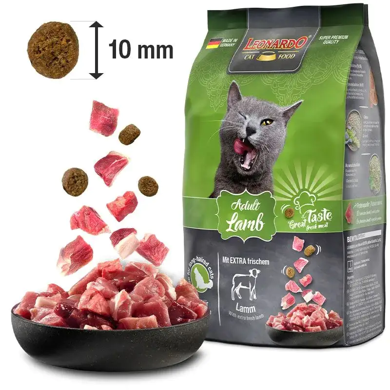 Leonardo Katzentrockenfutter  Leo Ad mit extra frischem Lamm 1,8 kg Leonardo Katzentrockenfutter  Leo Ad mit extra frischem Lamm 1,8 kg