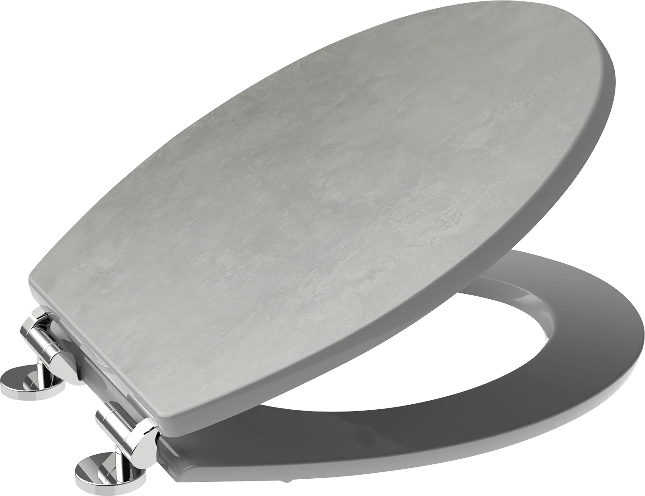 Duschwell MDF WC-Sitz Melamine Granitgrau