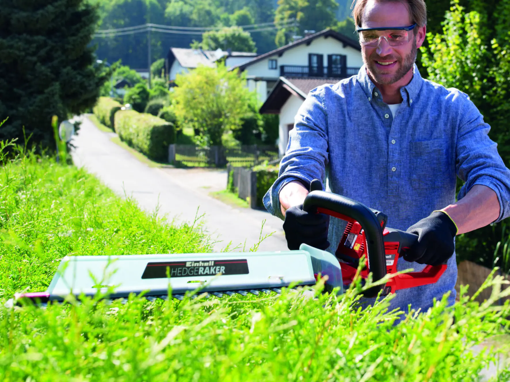 Einhell Akku-Heckenschere ARCURRA 18/55 55 cm Schnittlänge Einhell Akku-Heckenschere ARCURRA 18/55 55 cm Schnittlänge