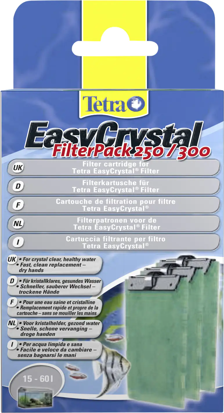 Tetra Filterkatusche EasyCrystal 250 300 Inhalt: 3 Stück Tetra Filterkatusche EasyCrystal 250 300 Inhalt: 3 Stück