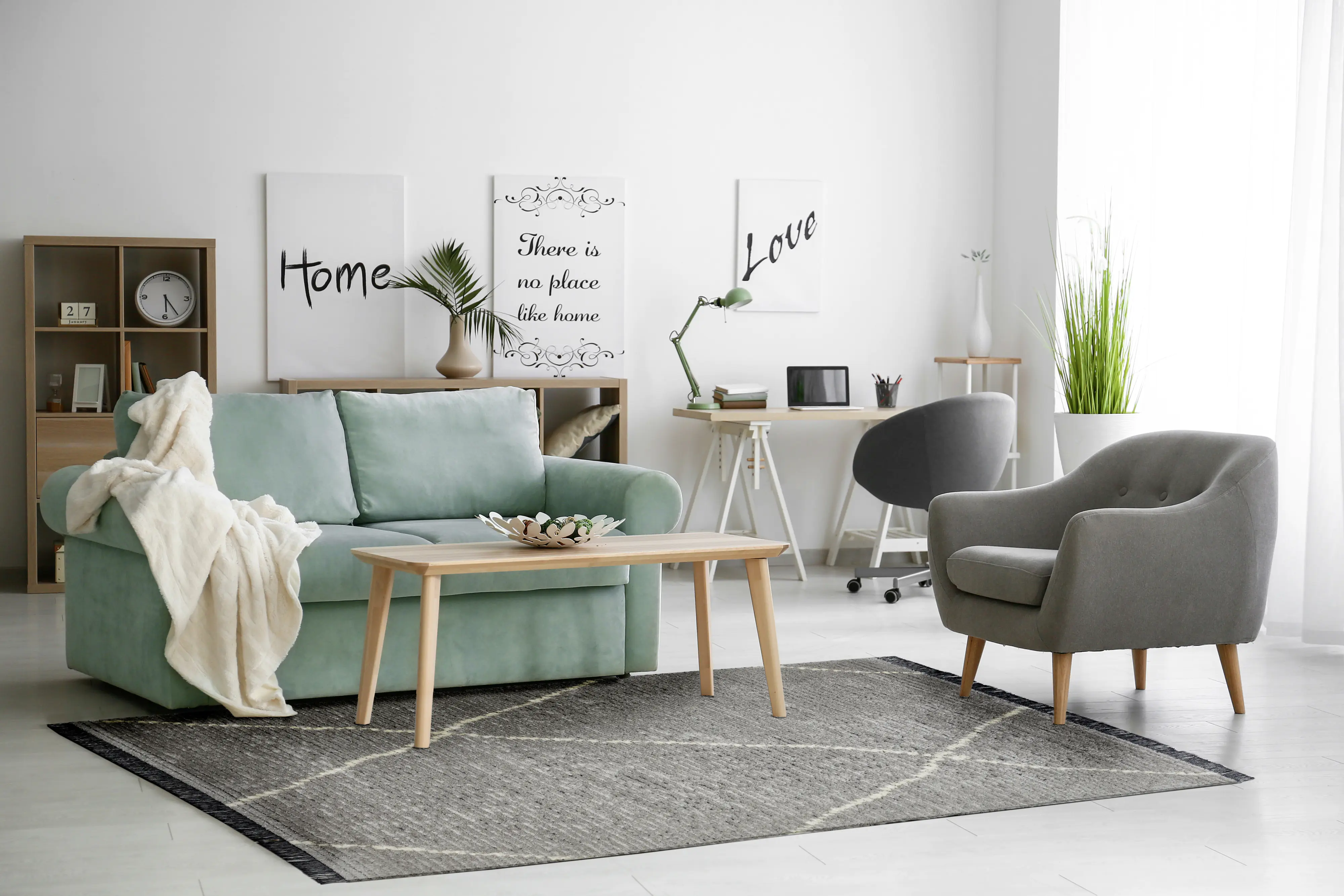 LUXOR Living Teppich Ovada hellgrau, 160 x 230 cm