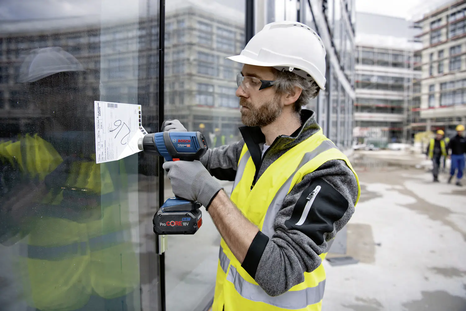 Bosch Professional Akku-Heißluftgebläse GHG 18V-50 Solo
