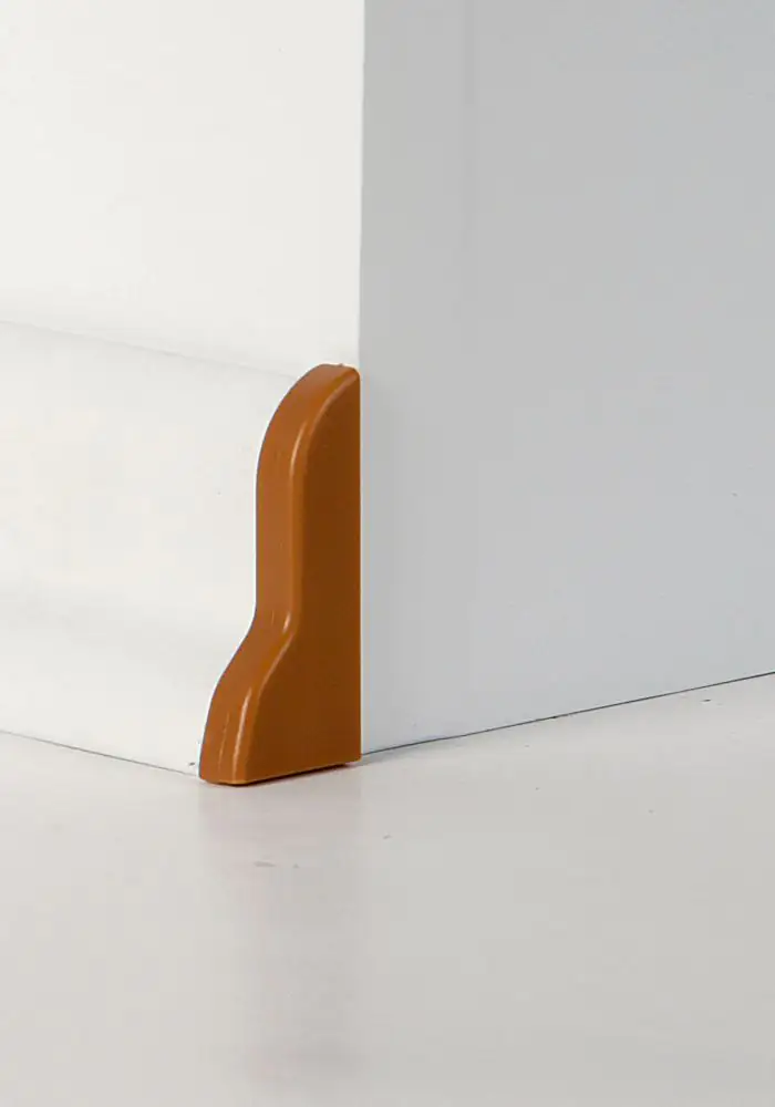 Classen Endkappen für FUXX-Laminatleiste foliert 20 x 40 mm Merbau