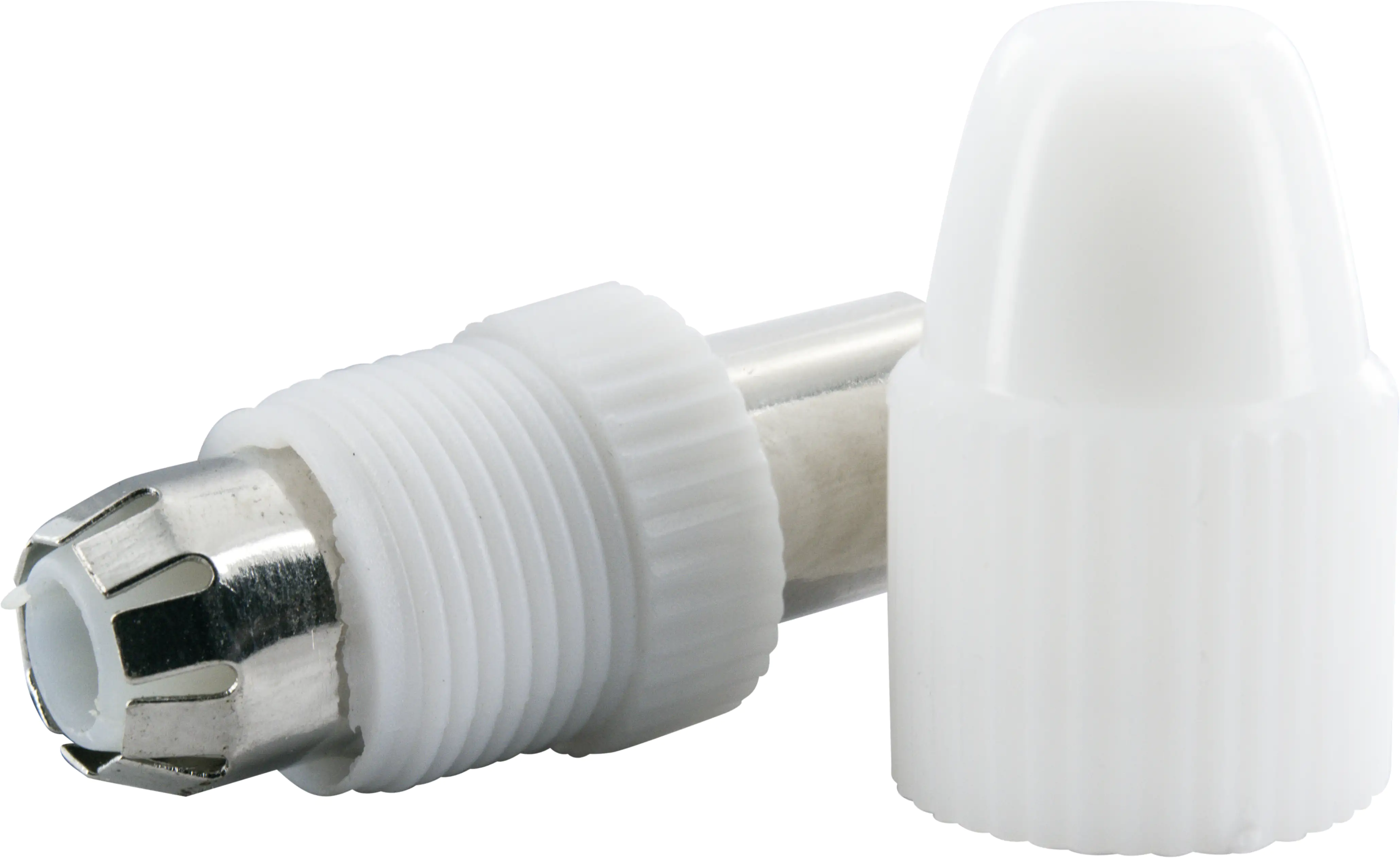 Schwaiger Koaxial Buchse KST21 532 weiß, 1Stk.