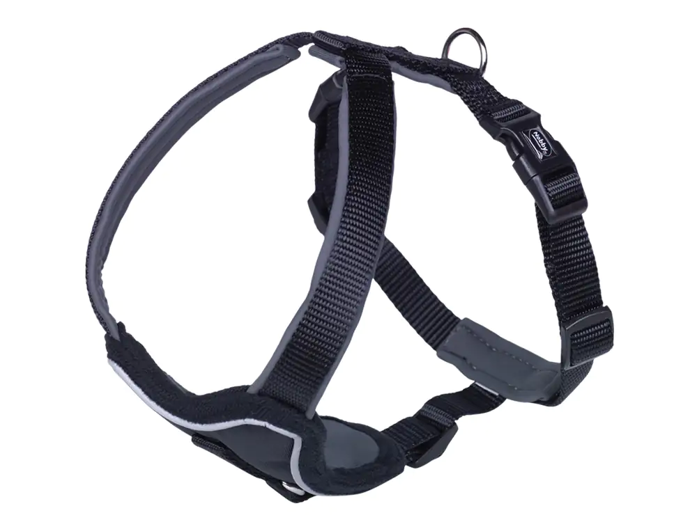 4033766111174 Nobby Komfort Hundegeschirr Classic Preno schwarz/grau
