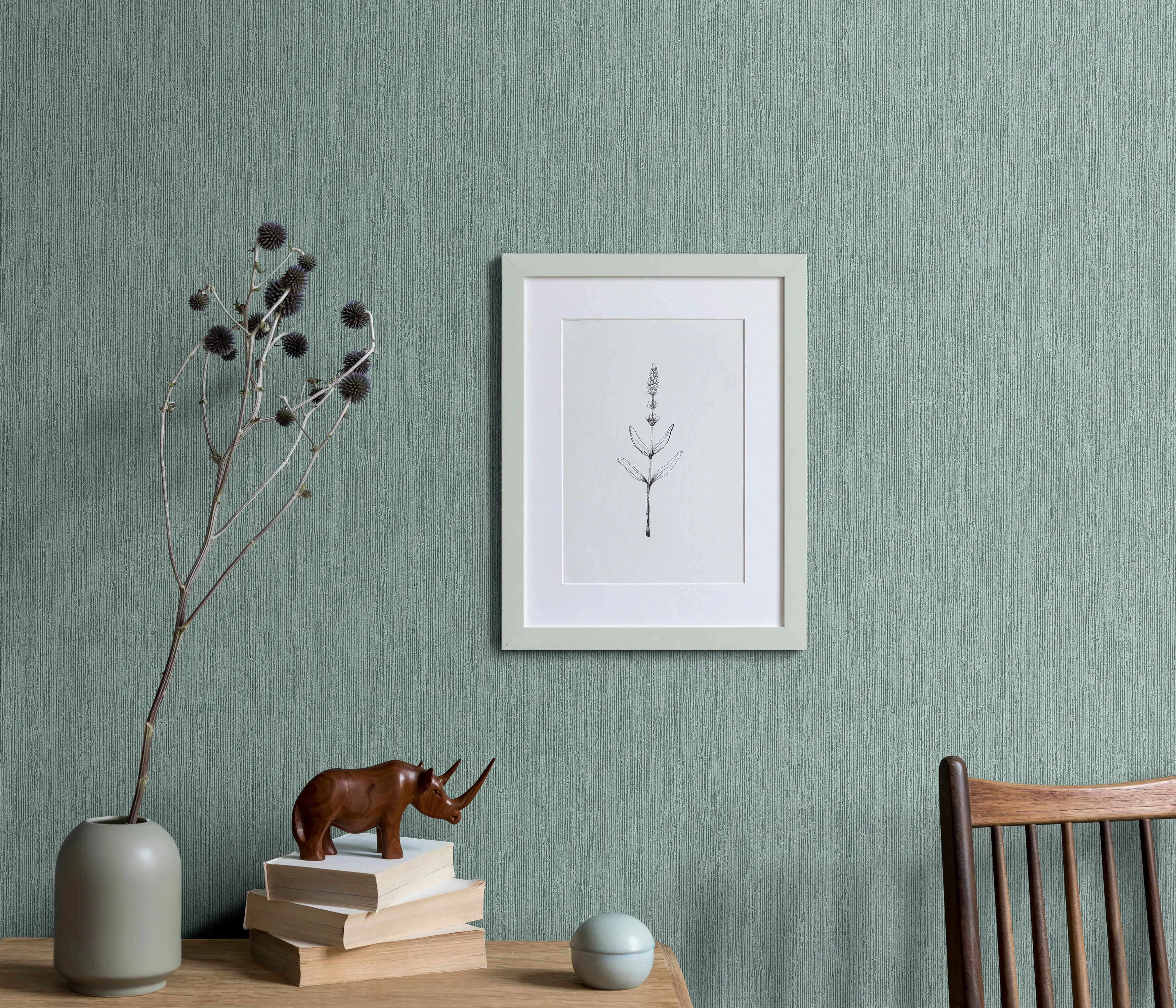 Erismann Vliestapete Uni petrol 10,05 x 0,53 m