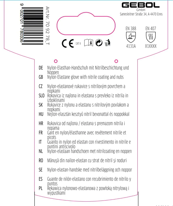 Gebol Handschuh Multi Flex Touch   Gebol Handschuh Multi Flex Touch