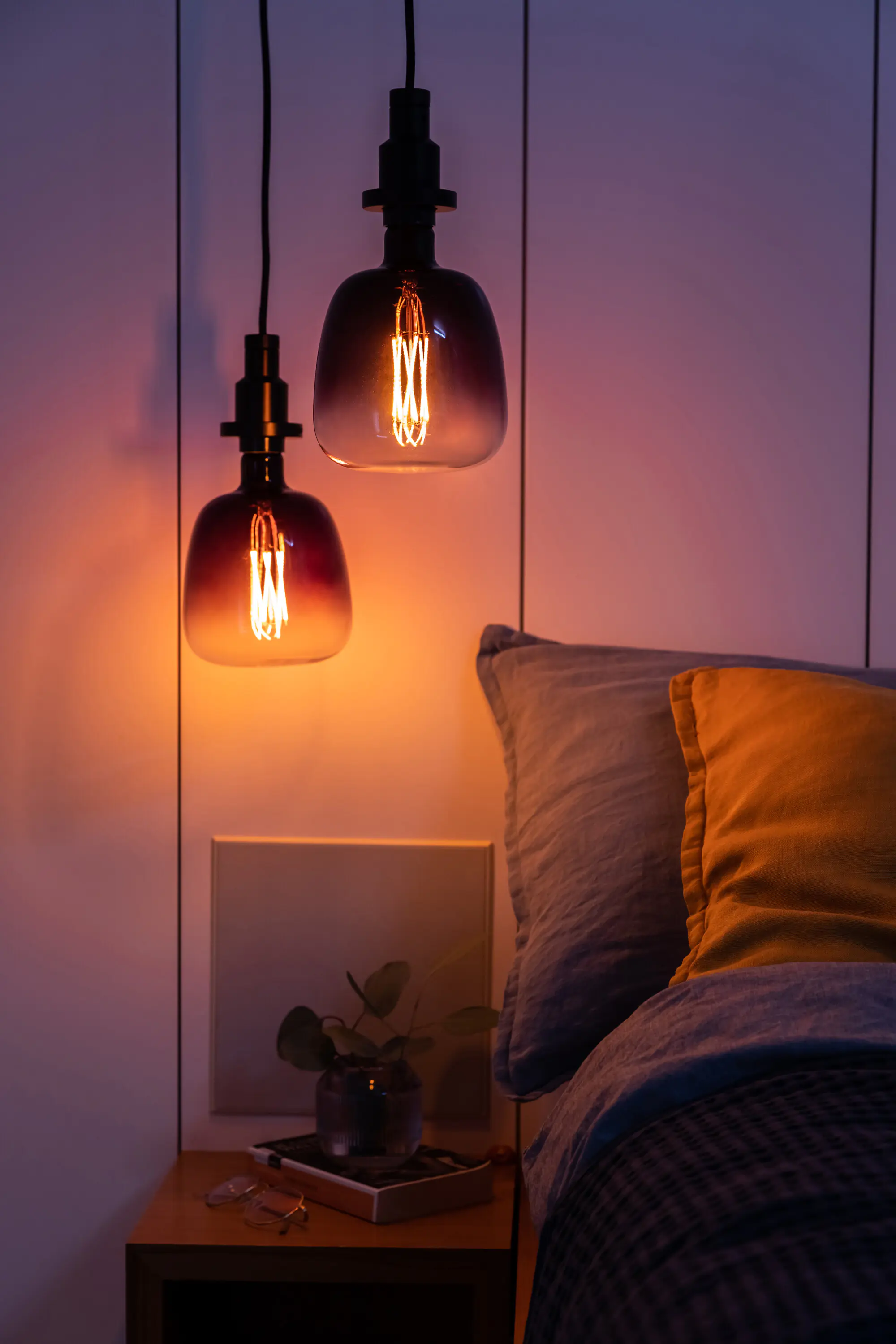 Osram LED Leuchtmittel Globe 140 E27 4,5 W warmweiß bordeauxrot