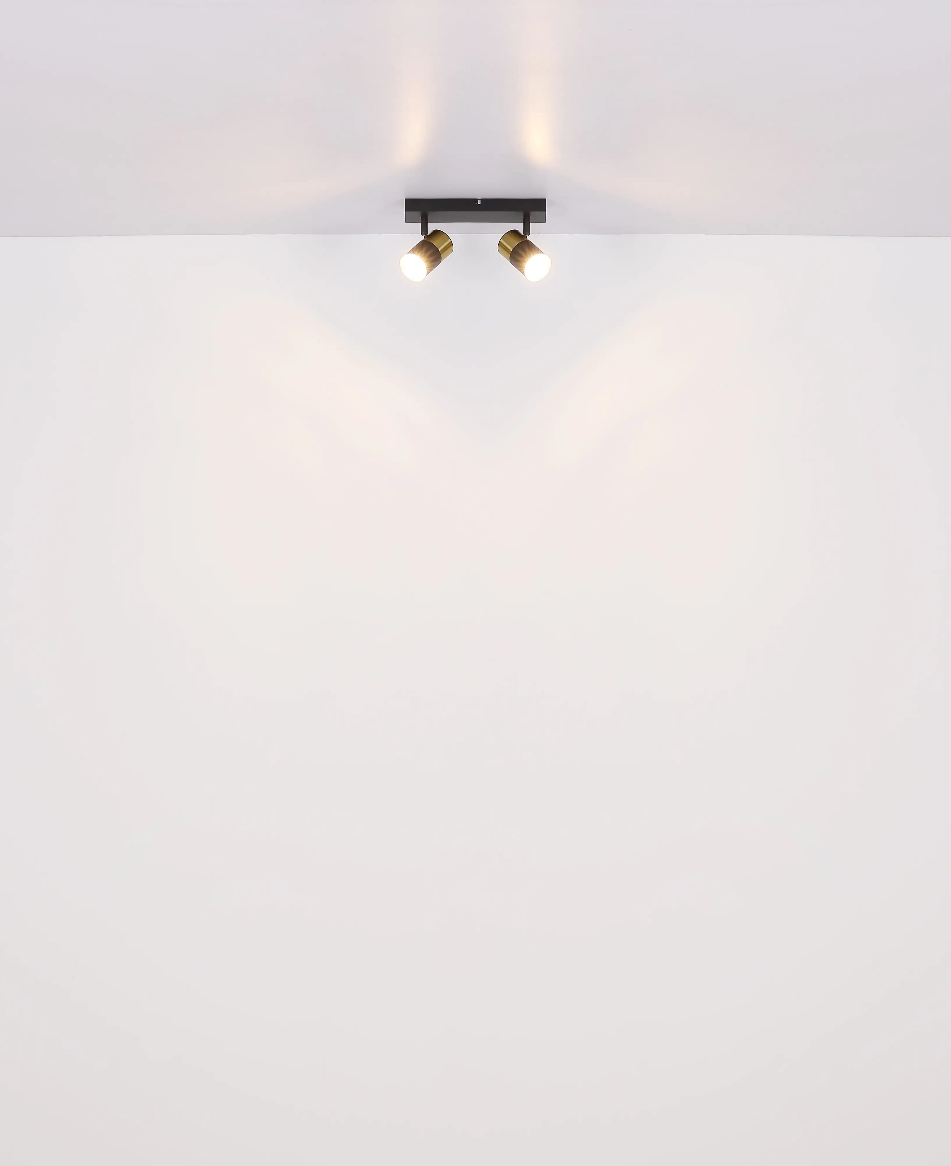 Globo 3er Spot Brisbon weiß matt 41 x 41 x 12 cm GU10