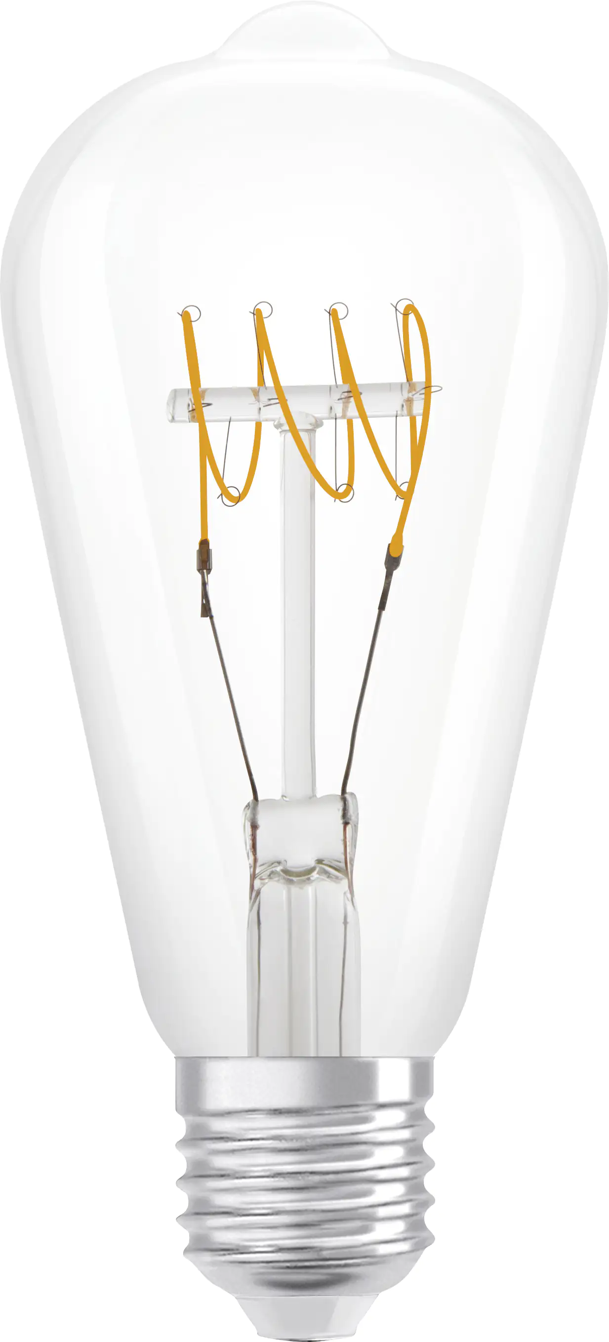 Osram LED Leuchtmittel Edison E27 4,8 W warmweiß klar