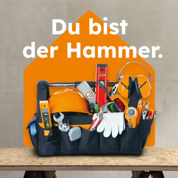 Gutschein zum Ausdrucken - Motiv: Du bist der Hammer