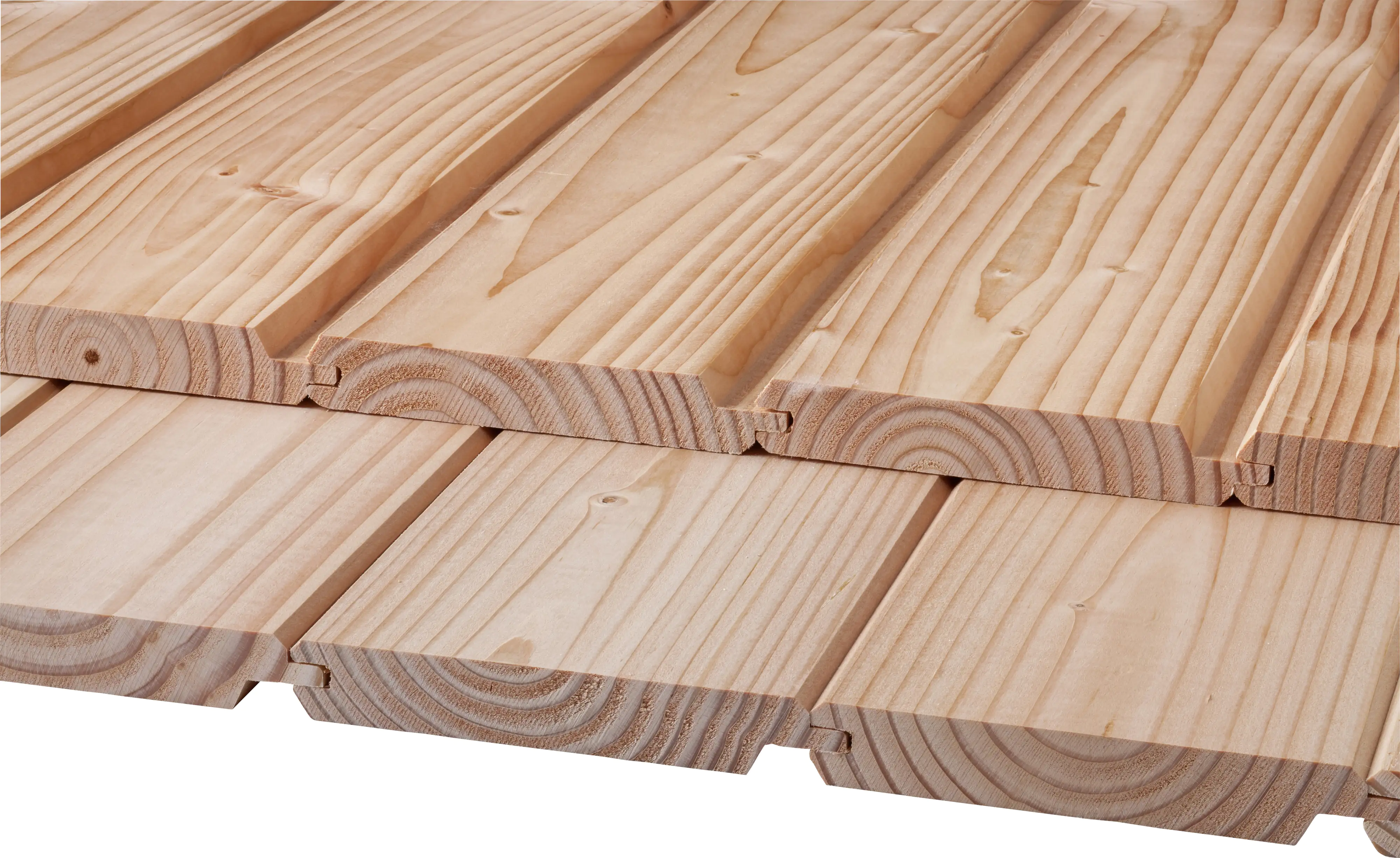 Profilholz Douglasie A B-Sortierung 300 x 12,1 cm 19 mm Kombiprofil