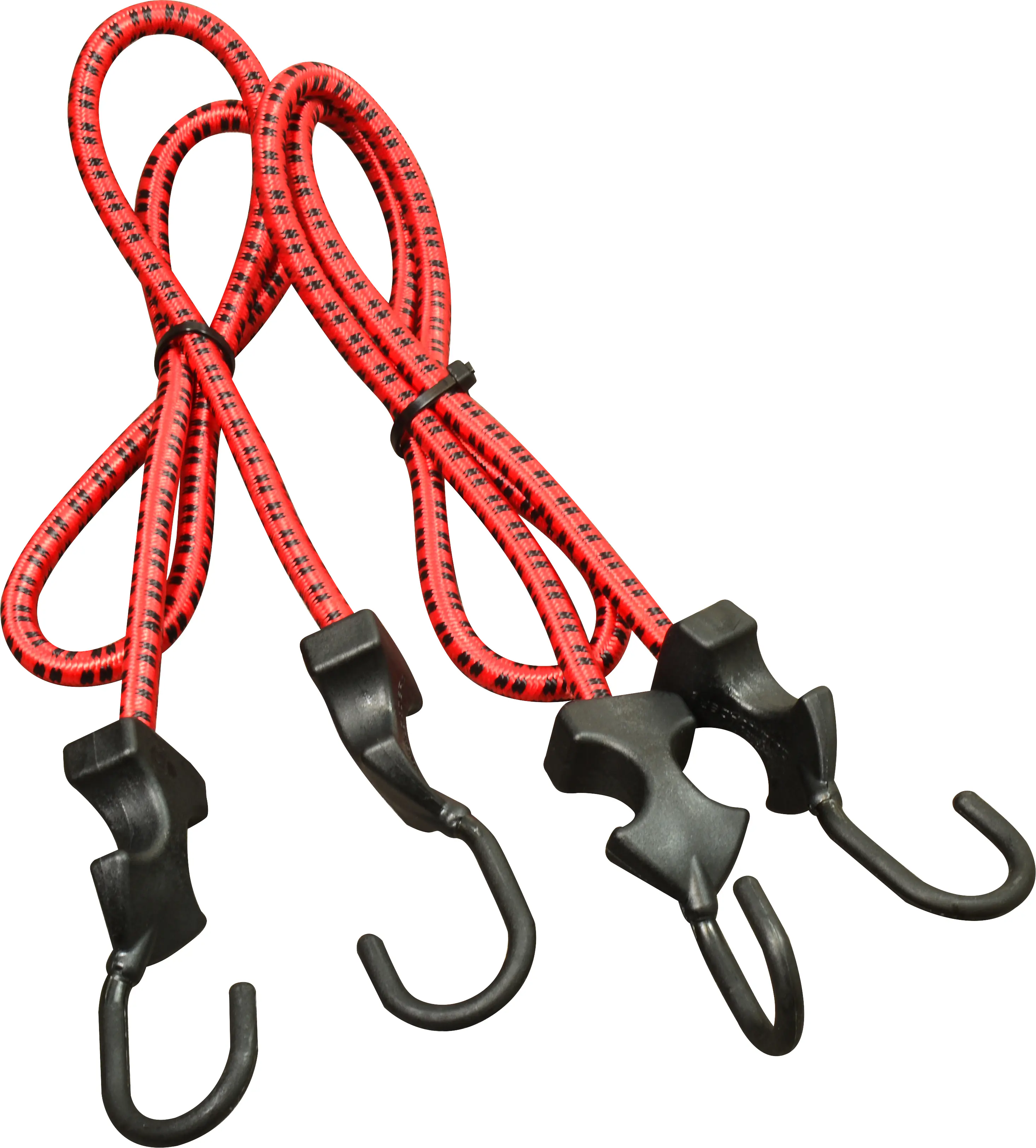 QUICKLOADER® Gummiseil Butterfly Bungee 8 mm x 100 cm 2 Stück rot