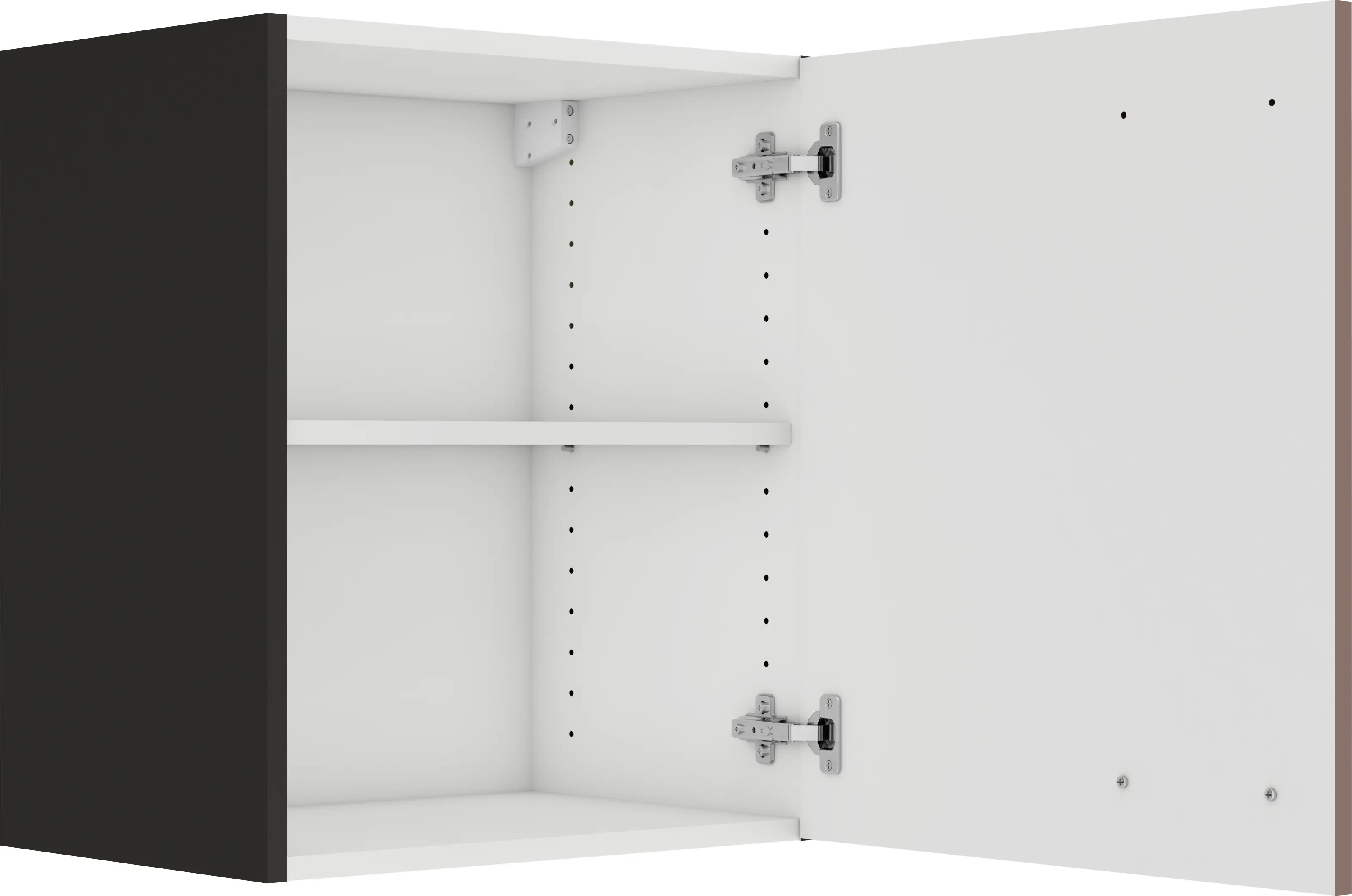 Optifit Oberschrank Nizza 407 rostrot/anthrazit matt 50 cm
