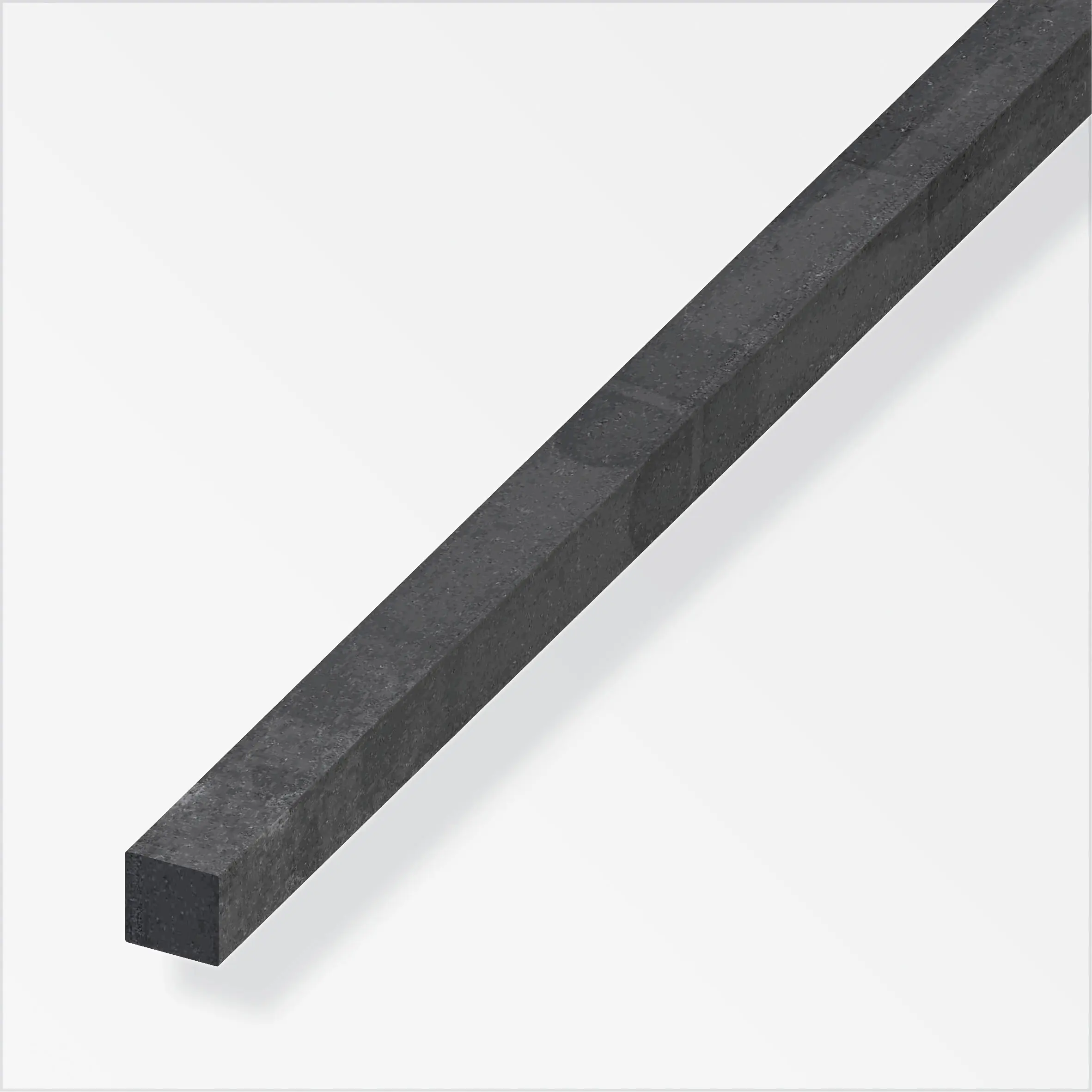 alfer Vierkantstange 2 m, 6 x 6 mm Stahl roh natur