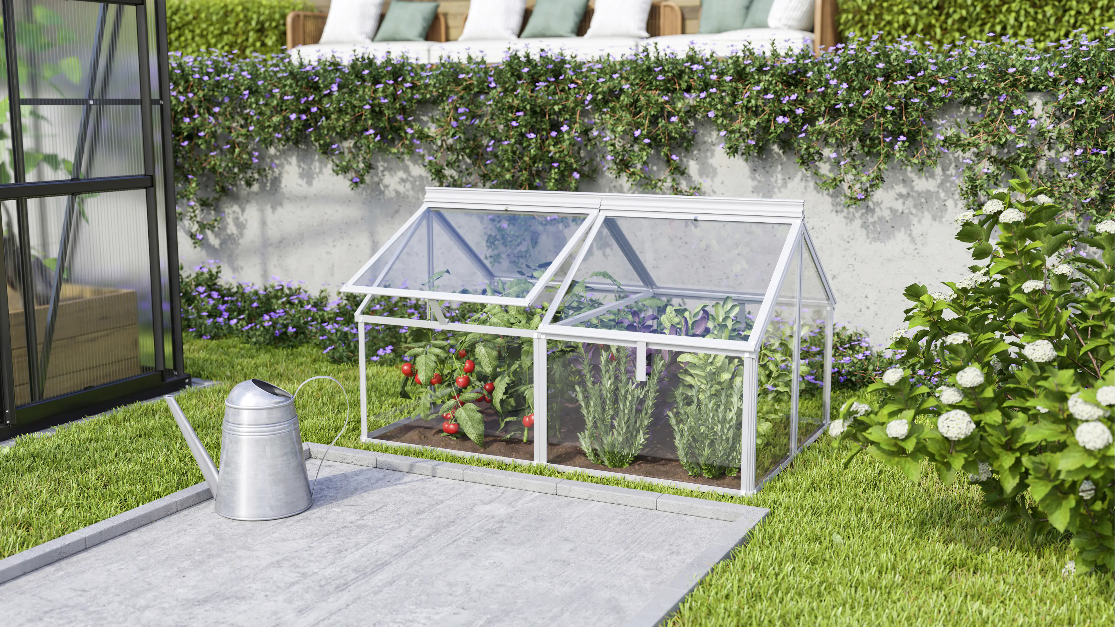 Vitavia Frühbeet Gaia Jumbo ESG 119 x 83 x 72 cm