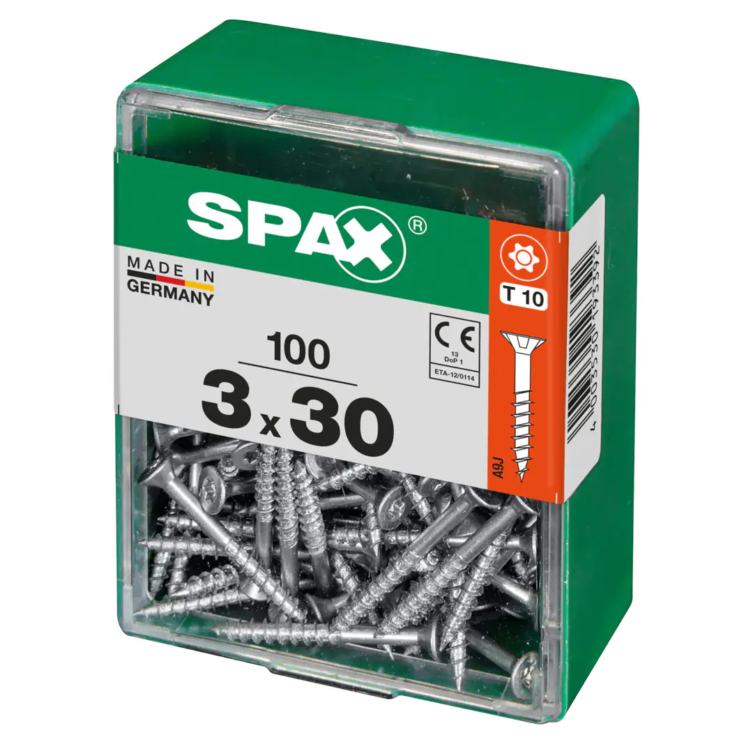 Spax Universalschrauben 3.0 x 30 mm TX 10 - 100 Stk.