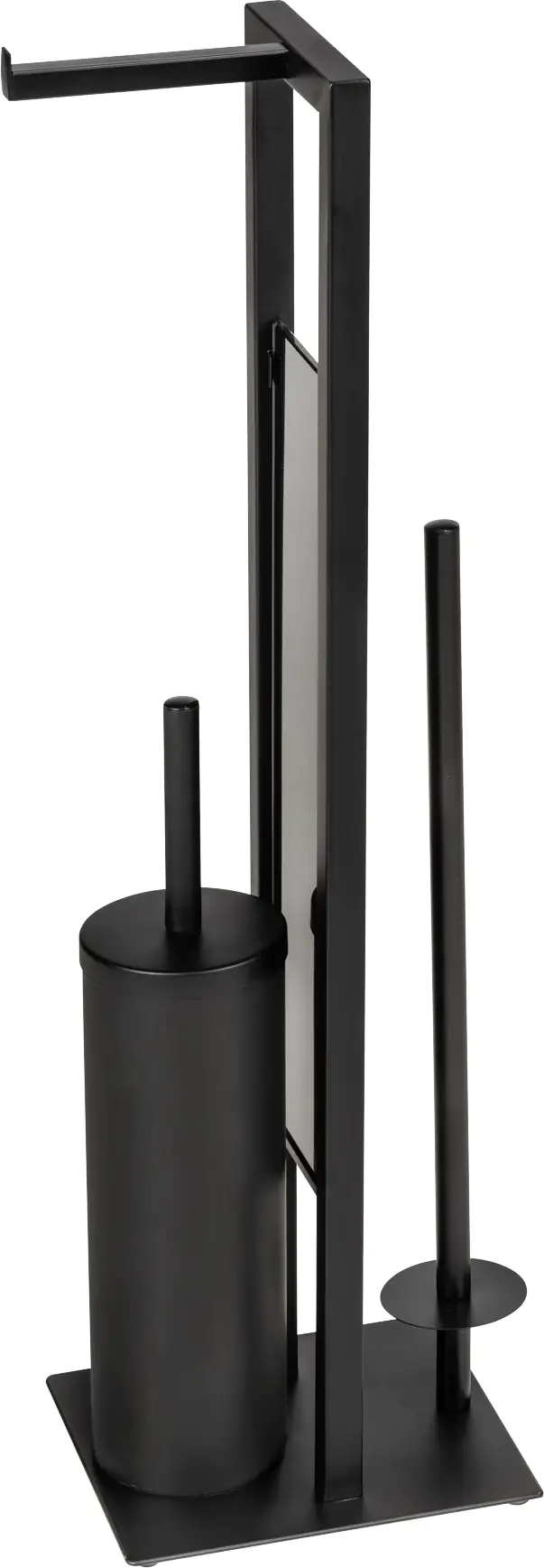 Wenko WC-Bürstengarnitur Rivalta schwarz matt