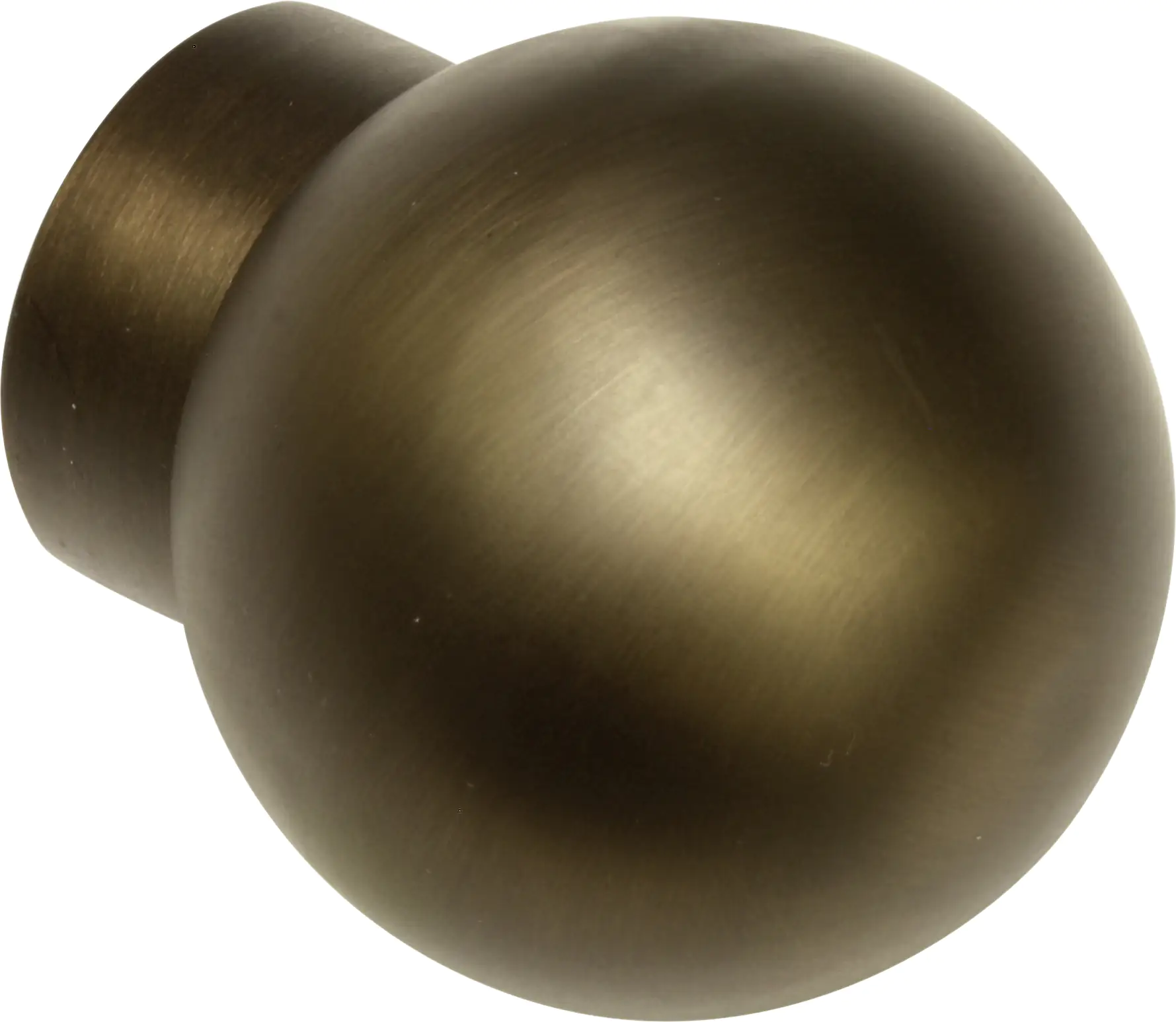 Gardinia Endknopf Windsor Ball, bronze