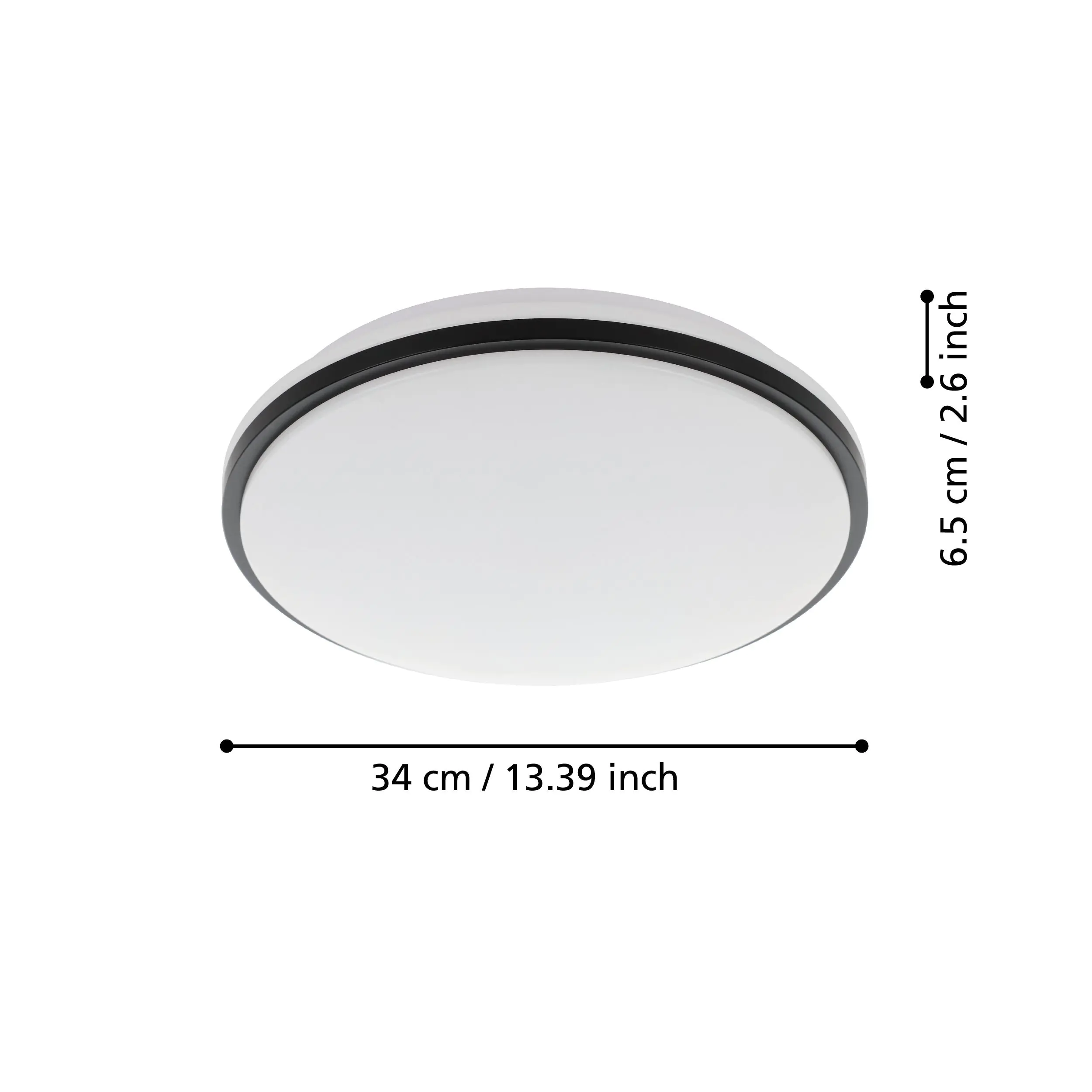 Eglo LED Deckenleuchte Pinetto Ø 34 cm neutralweiß Eglo LED Deckenleuchte Pinetto Ø 34 cm neutralweiß