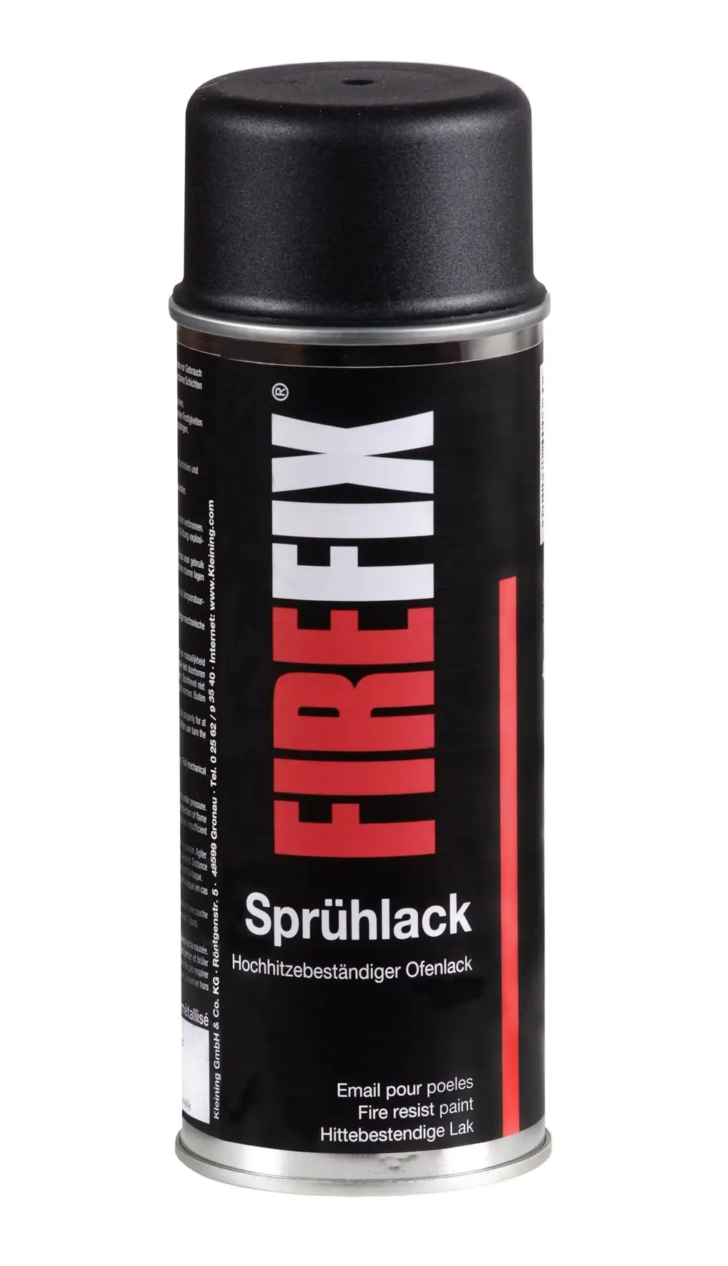 FireFix Senotherm Ofenspray schwarz 400 ml Sprühdose FireFix Senotherm Ofenspray schwarz 400 ml Sprühdose