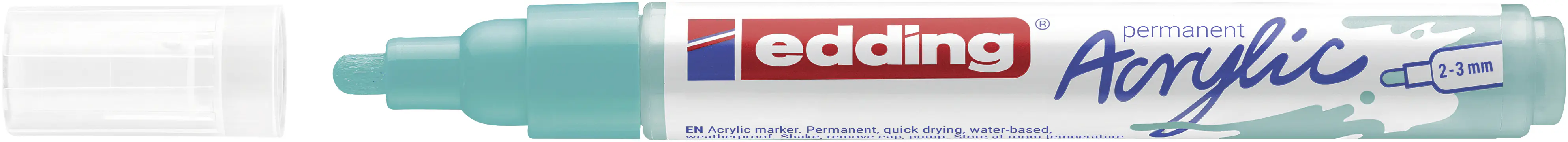 edding 5100 Acrylmarker medium opulent türkis
