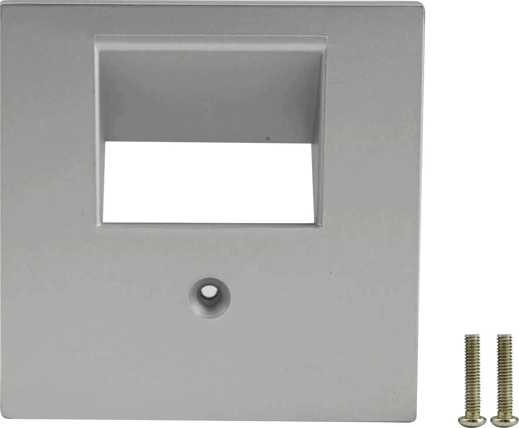 Unitec Abdeckung für UAE-Anschlussdose Melbourne, silber