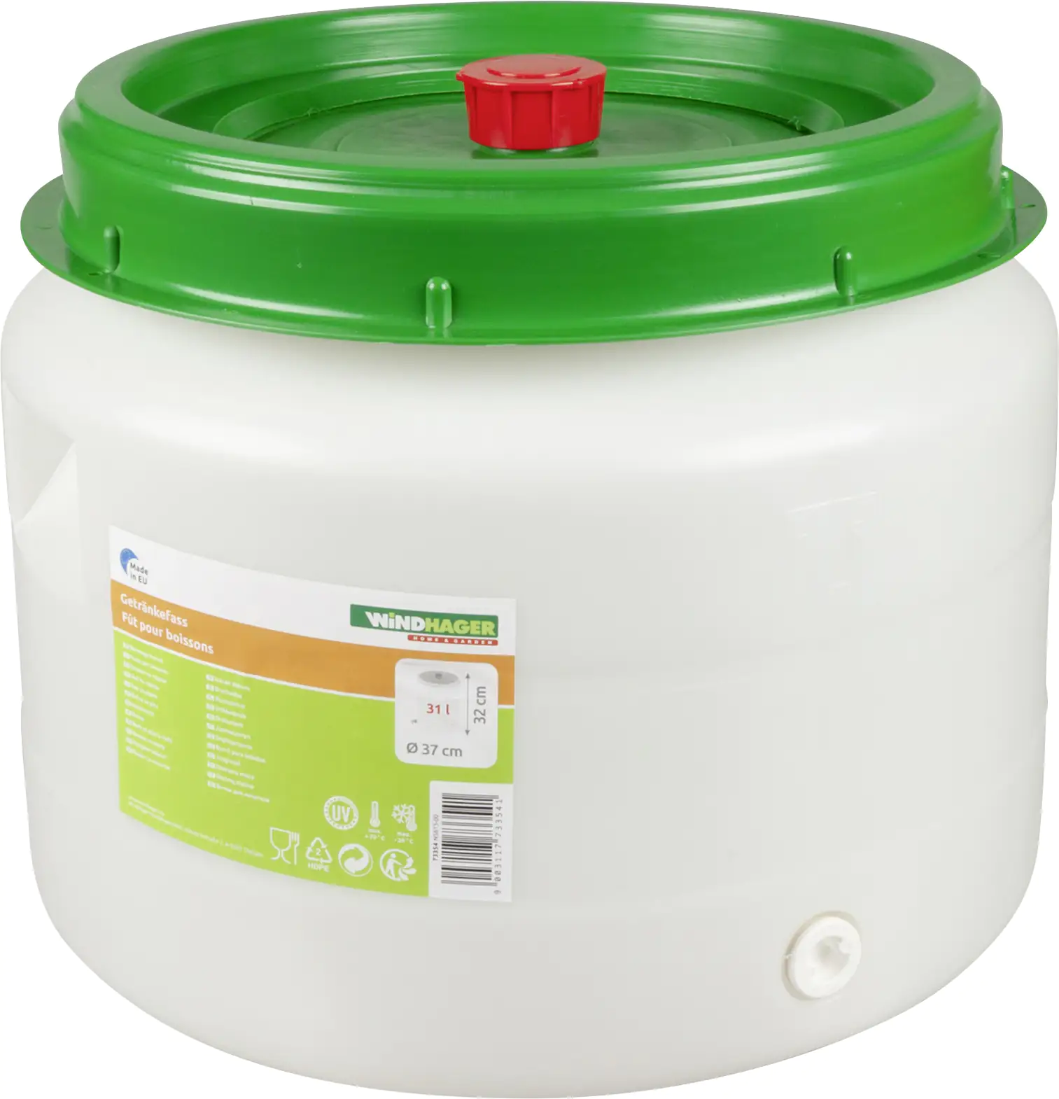 Windhager Getränkefass 31 L