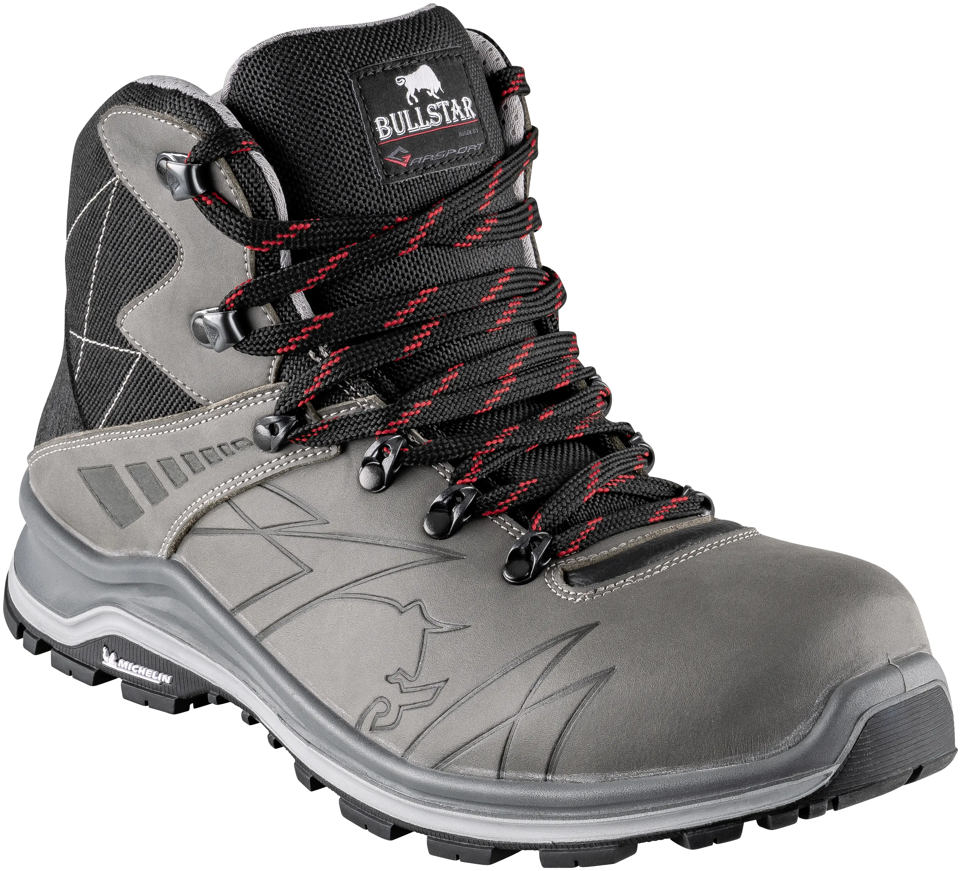 Bullstar Sicherheitsstiefel Turbo S3 grau