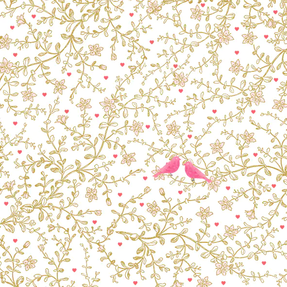 4014995461612 Braun & Company Servietten Motiv So Romantic 33 x 33 cm - 20er Pack