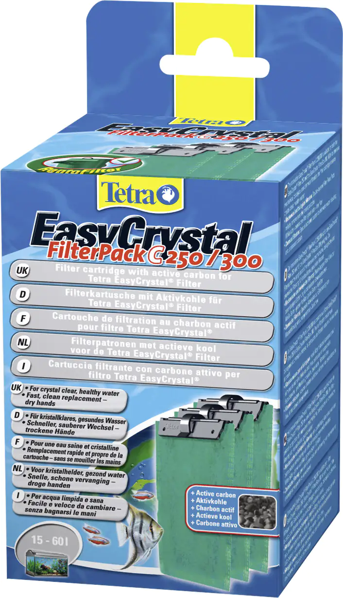 Tetra Filterkatusche EasyCrystal C250 300 Inhalt: 3 Stück Tetra Filterkatusche EasyCrystal C250 300 Inhalt: 3 Stück