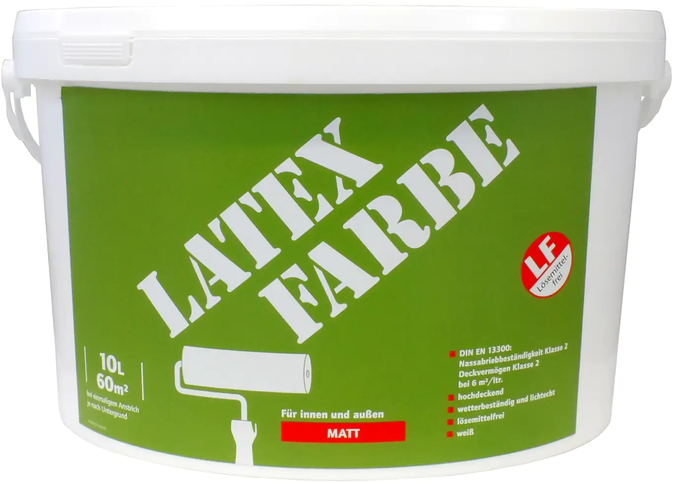4000590137106 Wilckens Latexfarbe 10 L weiß matt