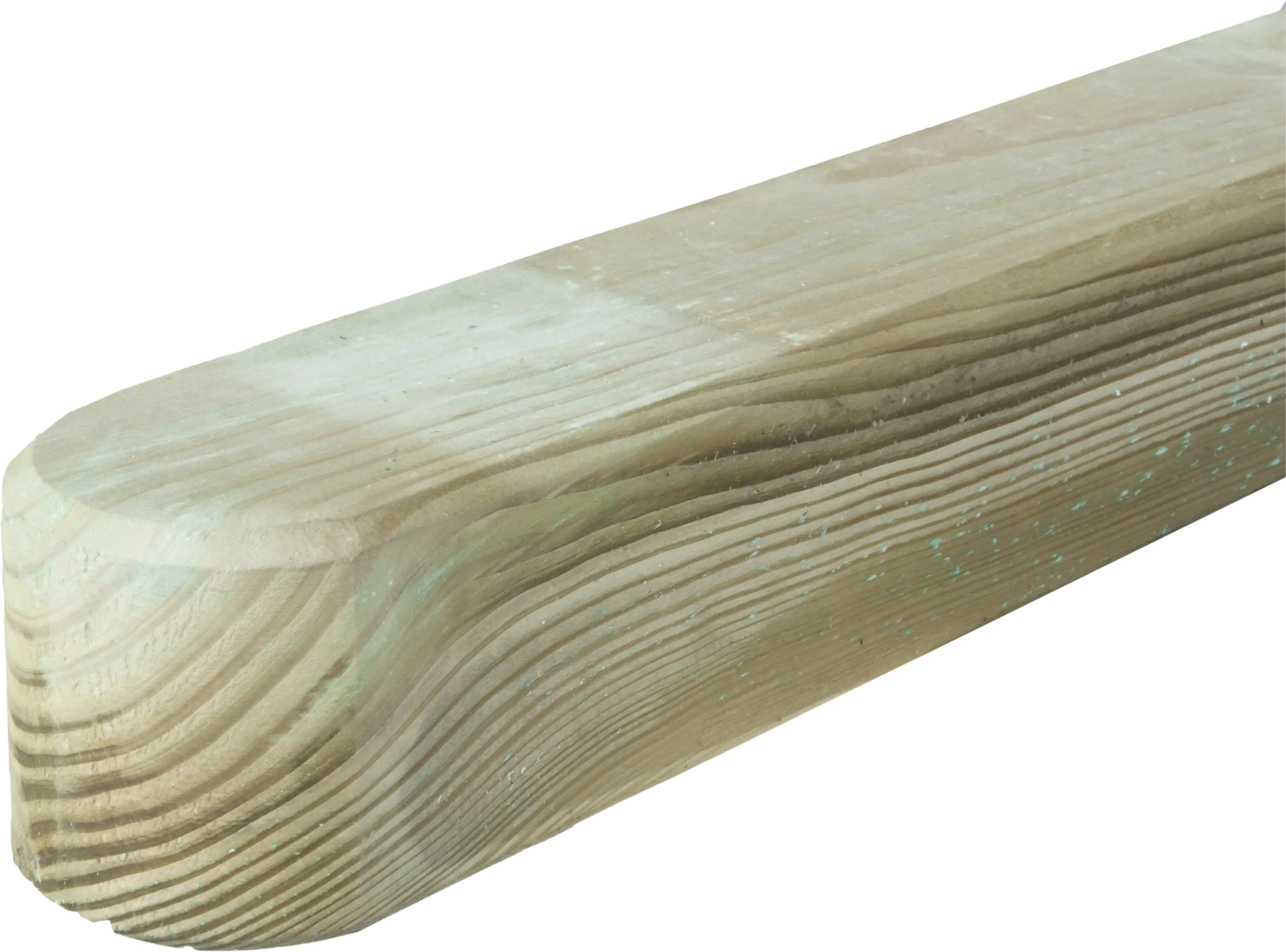 Rundkopfpfosten 85 cm, 90 x 90 mm, kesseldruckimprägniert Rundkopfpfosten 85 cm, 90 x 90 mm, kesseldruckimprägniert