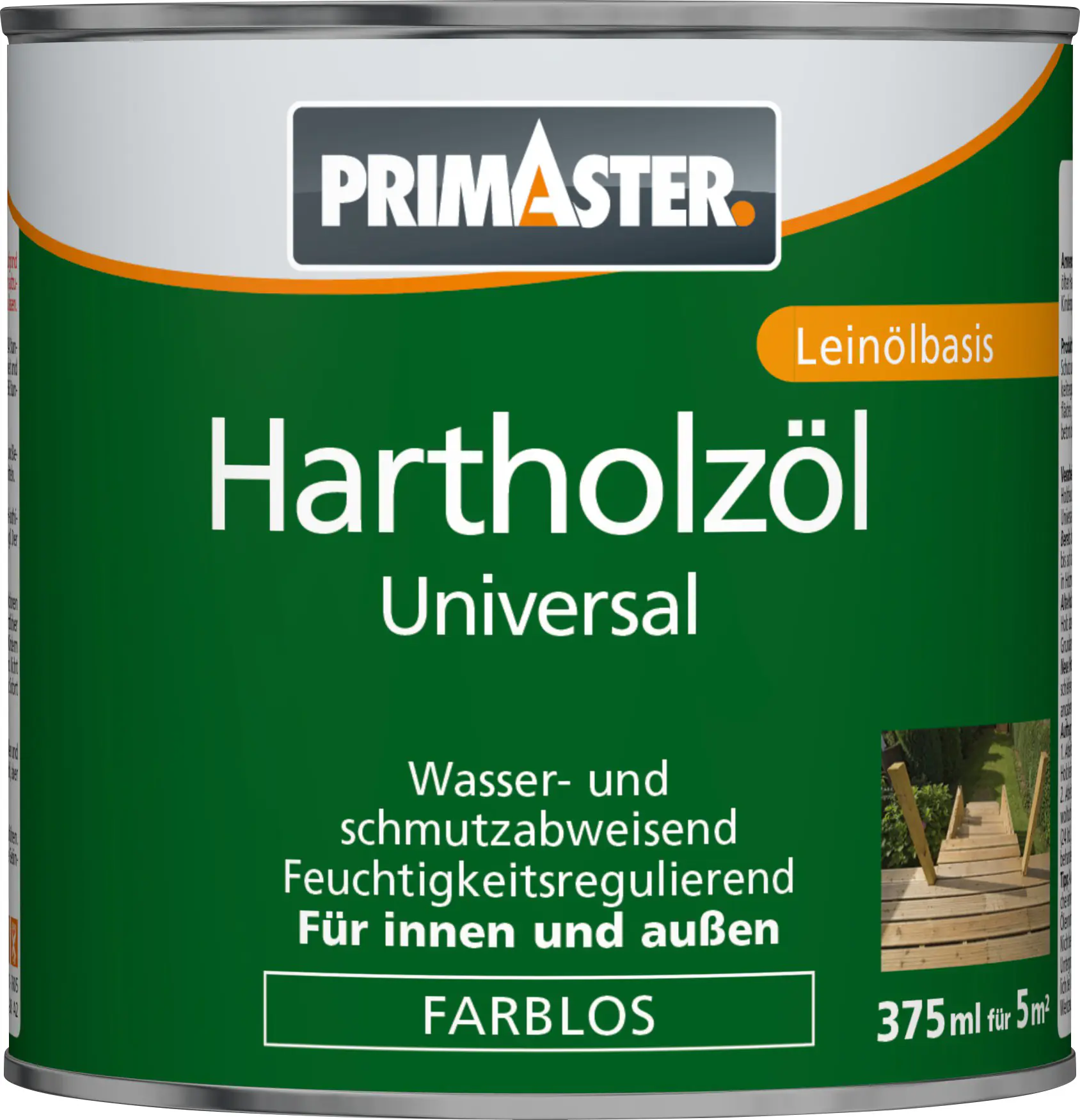 Primaster Hartholzöl Universal 375 ml farblos