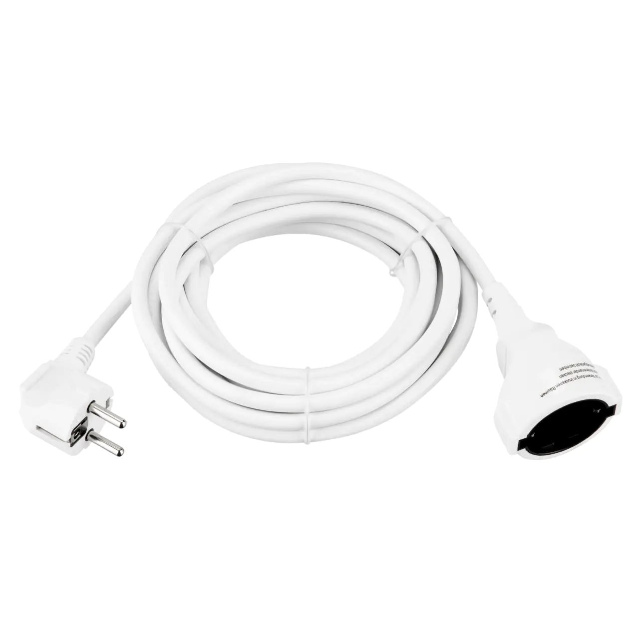 REV Verlängerungskabel 5m H05VV-F 3G 1,5 mm²  weiß  REV Verlängerungskabel 5m H05VV-F 3G 1,5 mm²  weiß