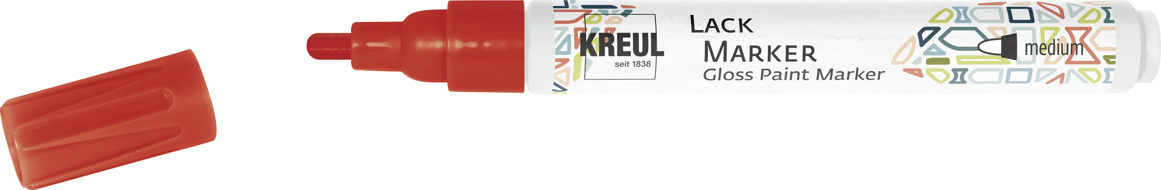 Kreul Lack Marker medium rot 2 - 4 mm