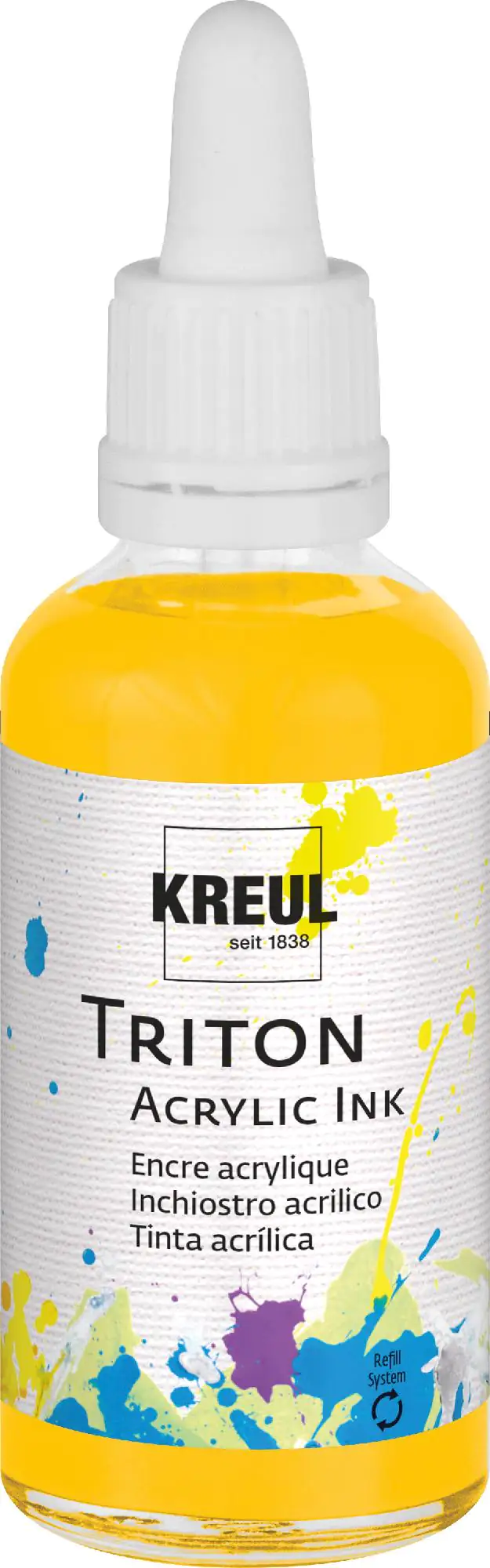 Kreul Triton Acrylic Ink maisgelb 50 ml Kreul Triton Acrylic Ink maisgelb 50 ml