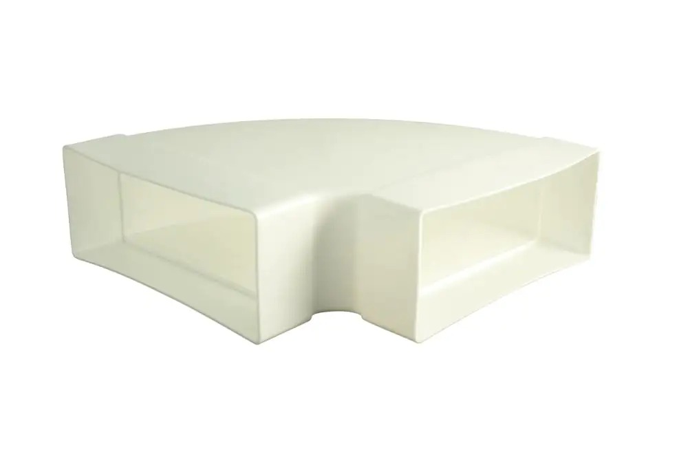 Marley Bogen 90° waagerecht für Flachkanal 220 mm Marley Bogen 90° waagerecht für Flachkanal 220 mm