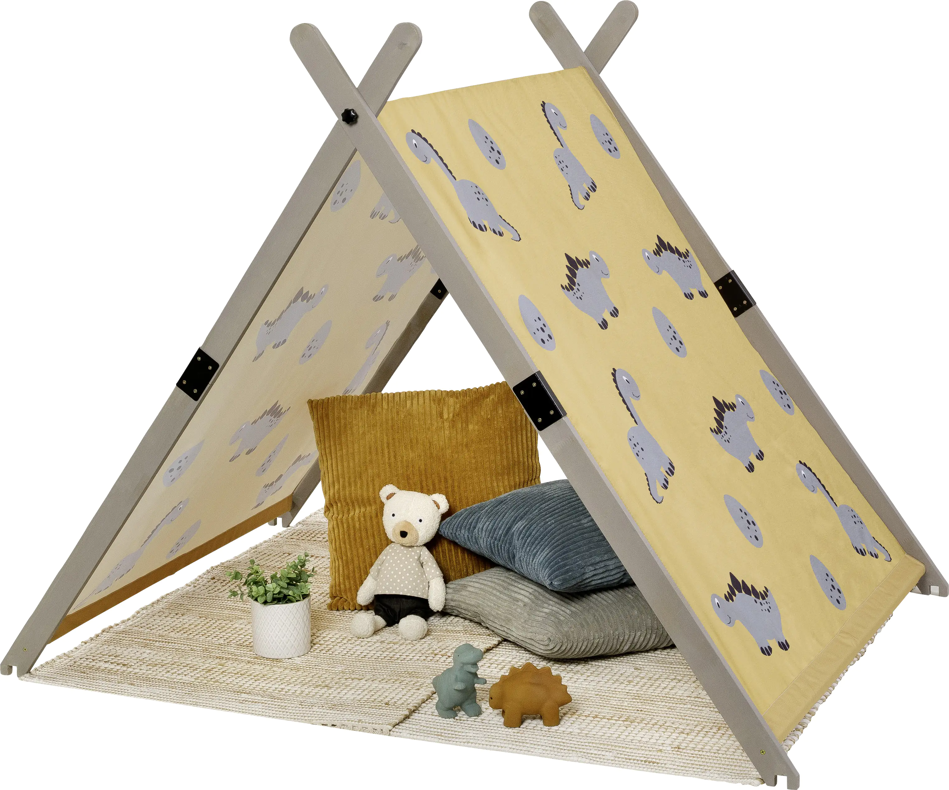 Muddy Buddy Sandkasten mit Zelt Dino Lover 140 x 120 x 140 cm Muddy Buddy Sandkasten mit Zelt Dino Lover 140 x 120 x 140 cm