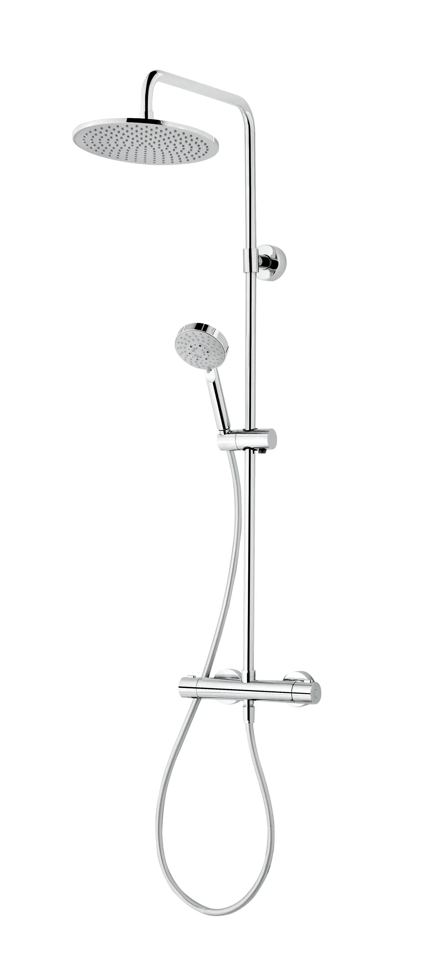 4060991038952 Schulte Duschsystem Rain III Modern Plus rund
