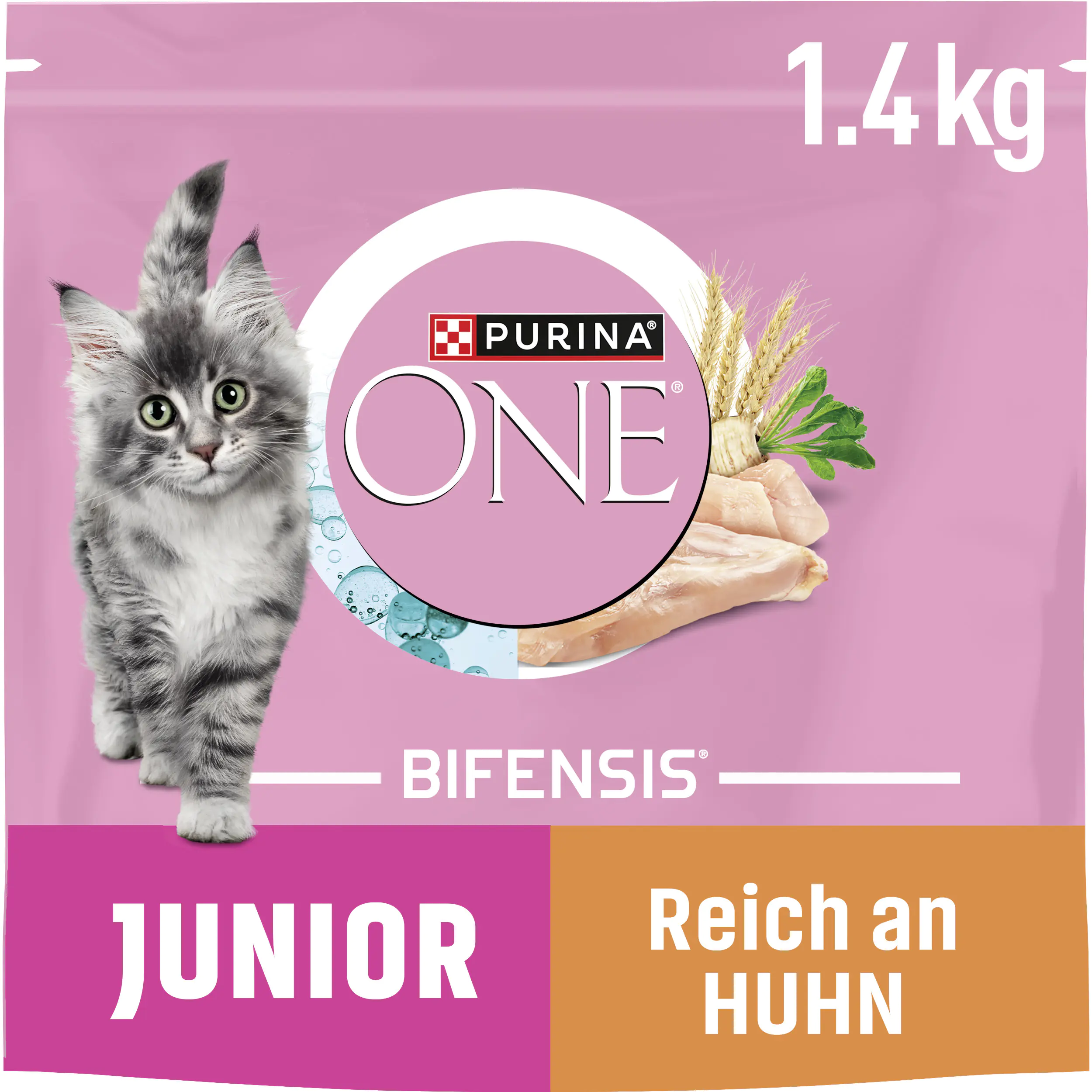 Purina One Katzenfutter Junior reich an Huhn 1,4 kg Purina One Katzenfutter Junior reich an Huhn 1,4 kg