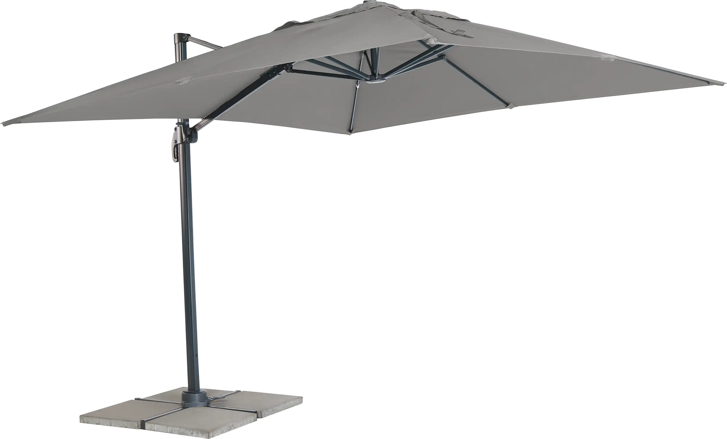 Produktbild: Primaster Ampelschirm Catania anthrazit 300 x 300 cm