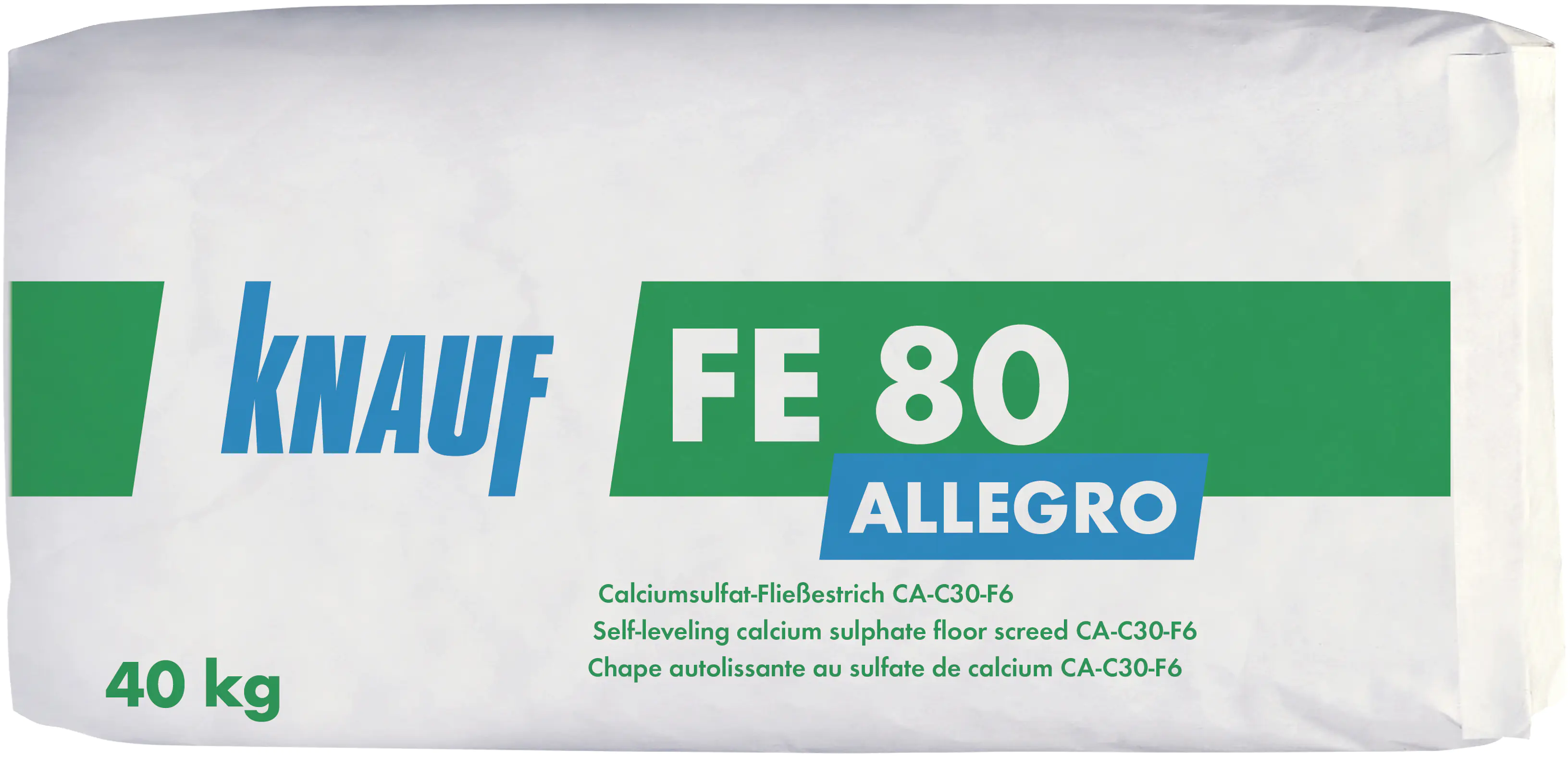 Knauf Fließestrich FE 80 Allegro 40 kg Knauf Fließestrich FE 80 Allegro 40 kg