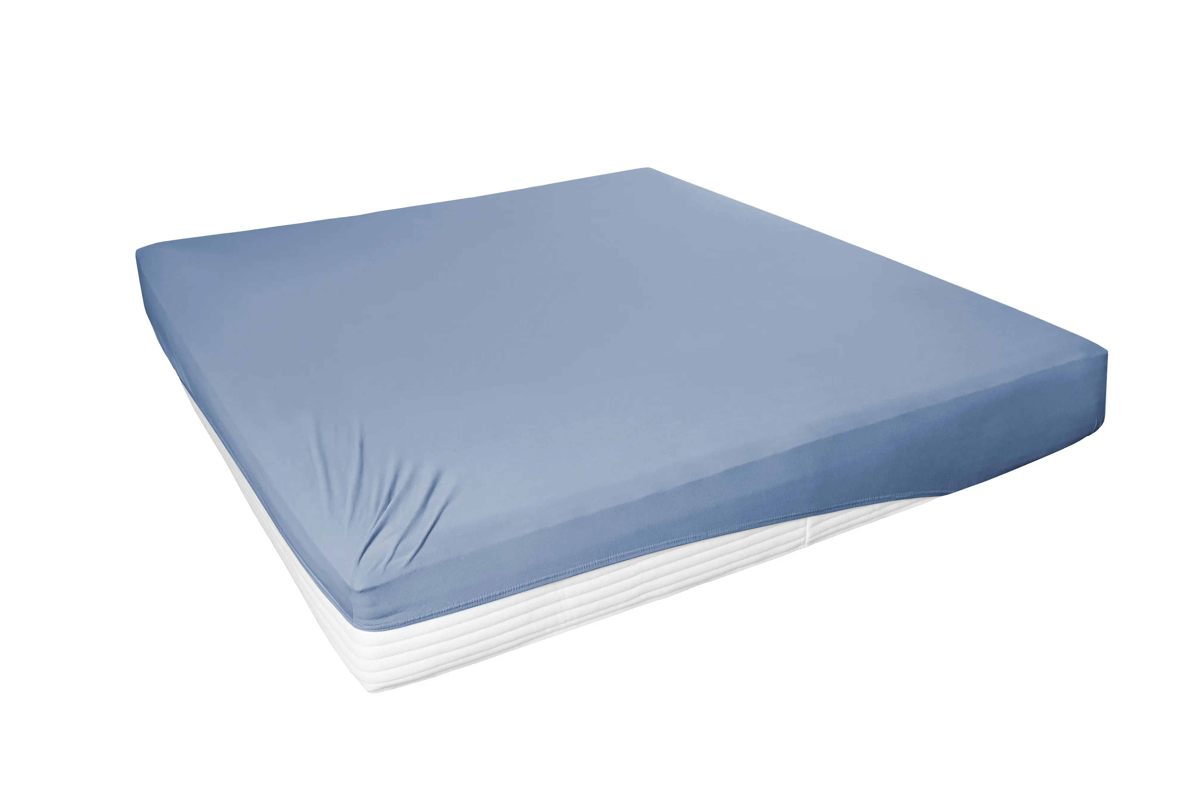 Westminster Spannbetttuch Jersey Elastan 190 x 200 cm blau