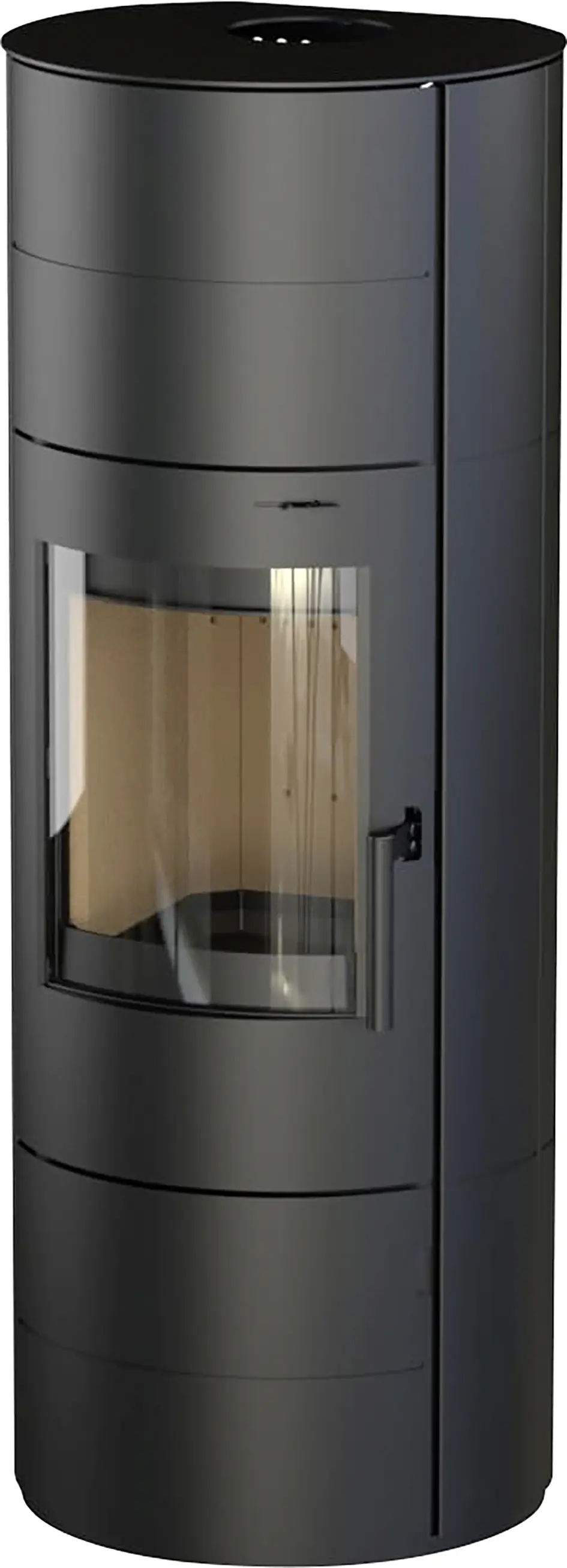 Thermia Kaminofen Cumulus Omega Ring Stahl schwarz 7 kW Thermia Kaminofen Cumulus Omega Ring Stahl schwarz 7 kW