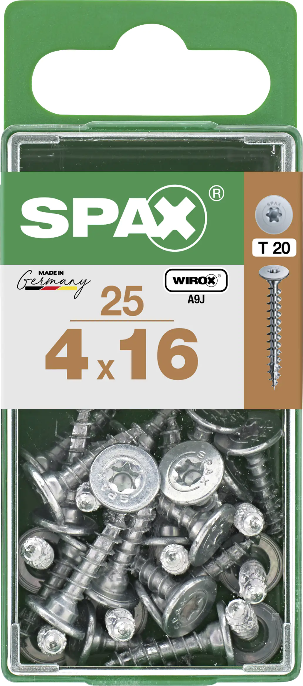 Spax Möbelbauschrauben 4.0 x 16 mm TX 20 - 25 Stk.