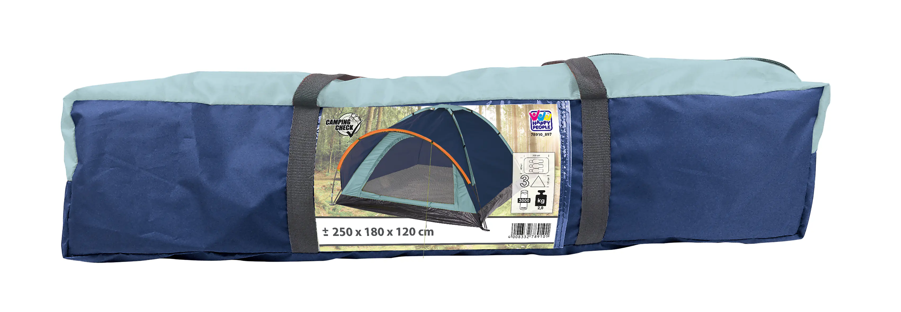 Happy People Zelt Dome Premium für 3 Personen