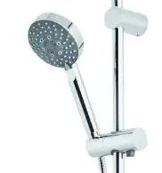 Breuer Duschsäule Aquamaxx 330 Thermostat Thermostat, verchromt, Kopfbrause rund 15 cm Breuer Duschsäule Aquamaxx 330 Thermostat Thermostat, verchromt, Kopfbrause rund 15 cm