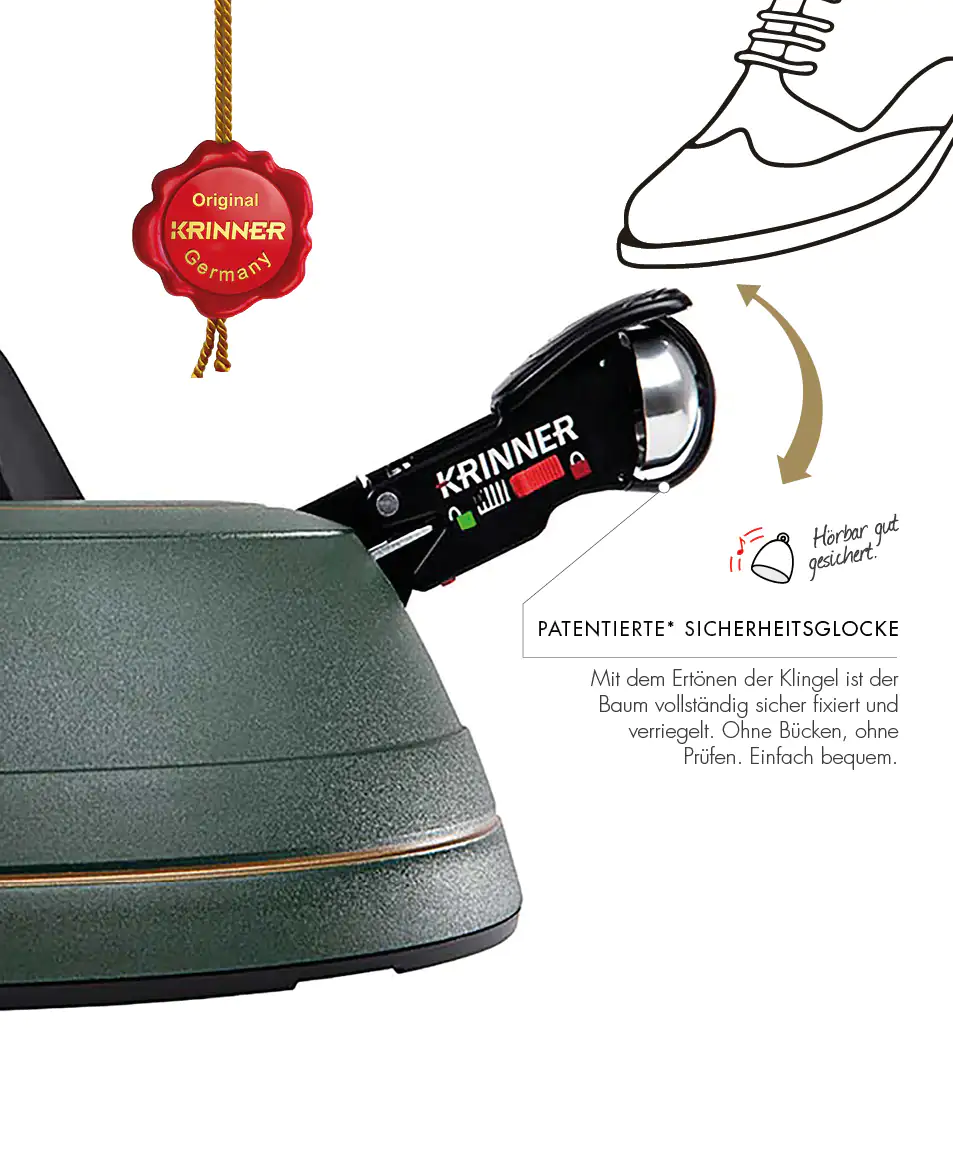 Krinner Christbaumständer Ultra Grip XL Stamm Ø: bis 12 cm